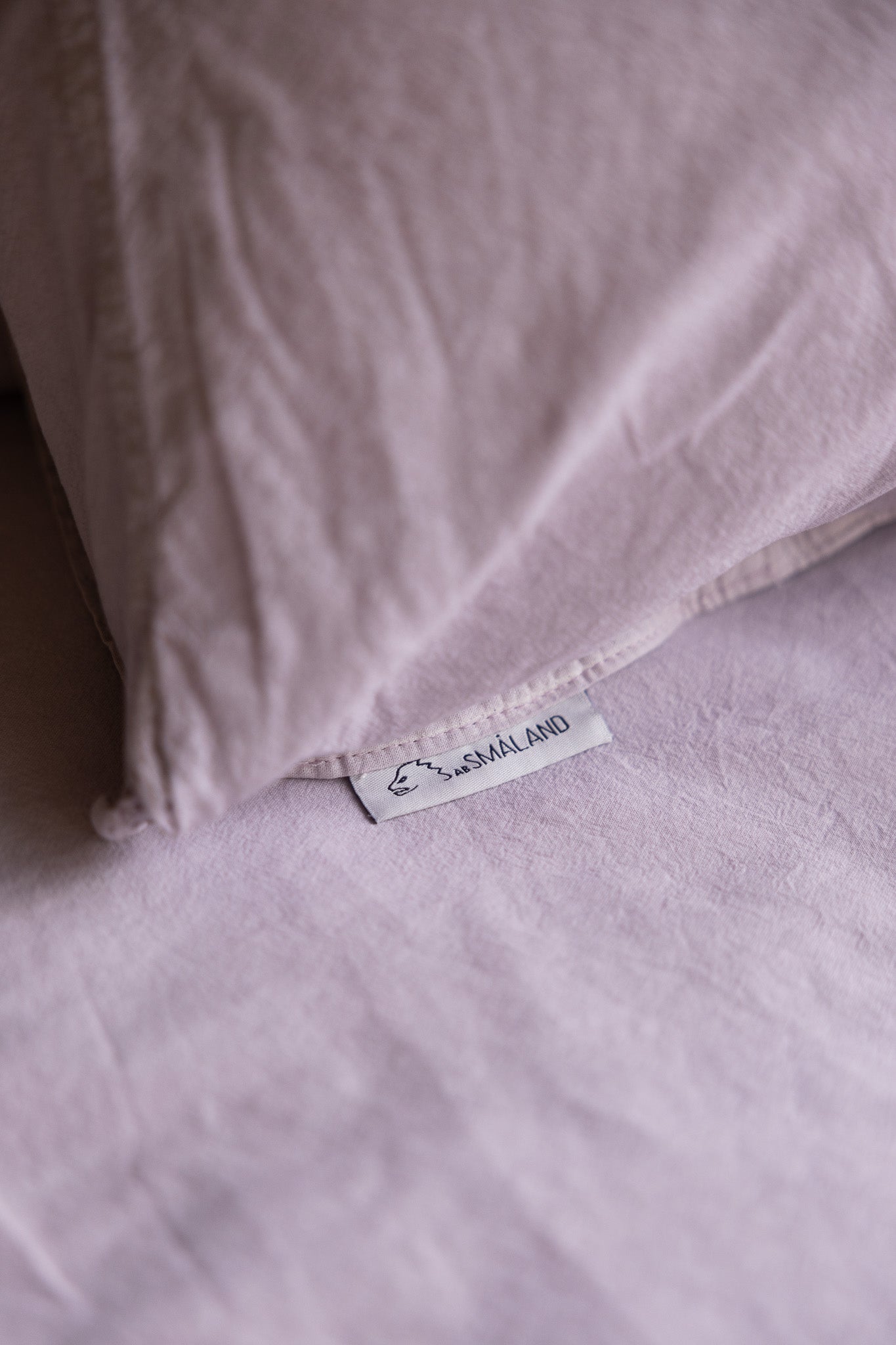 Kopfkissenbezug Crinkle 50x60 cm | Lilac von Smaland
