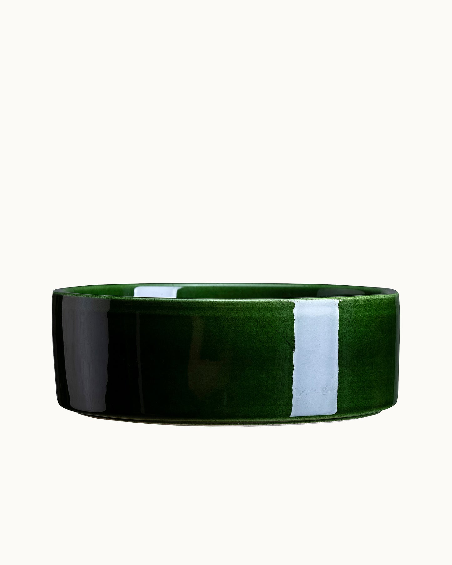 Ikebana Schale | Untersetzer in Emerald Green von Berg's Potter