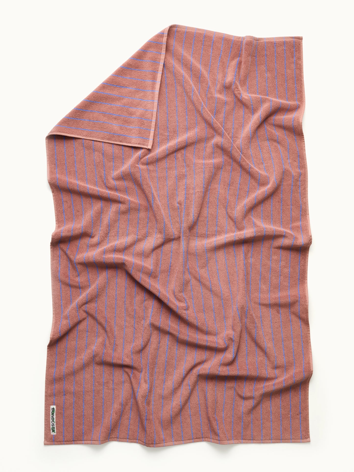 Naram Handtuch | Camel & Ultramarine von Bongusta