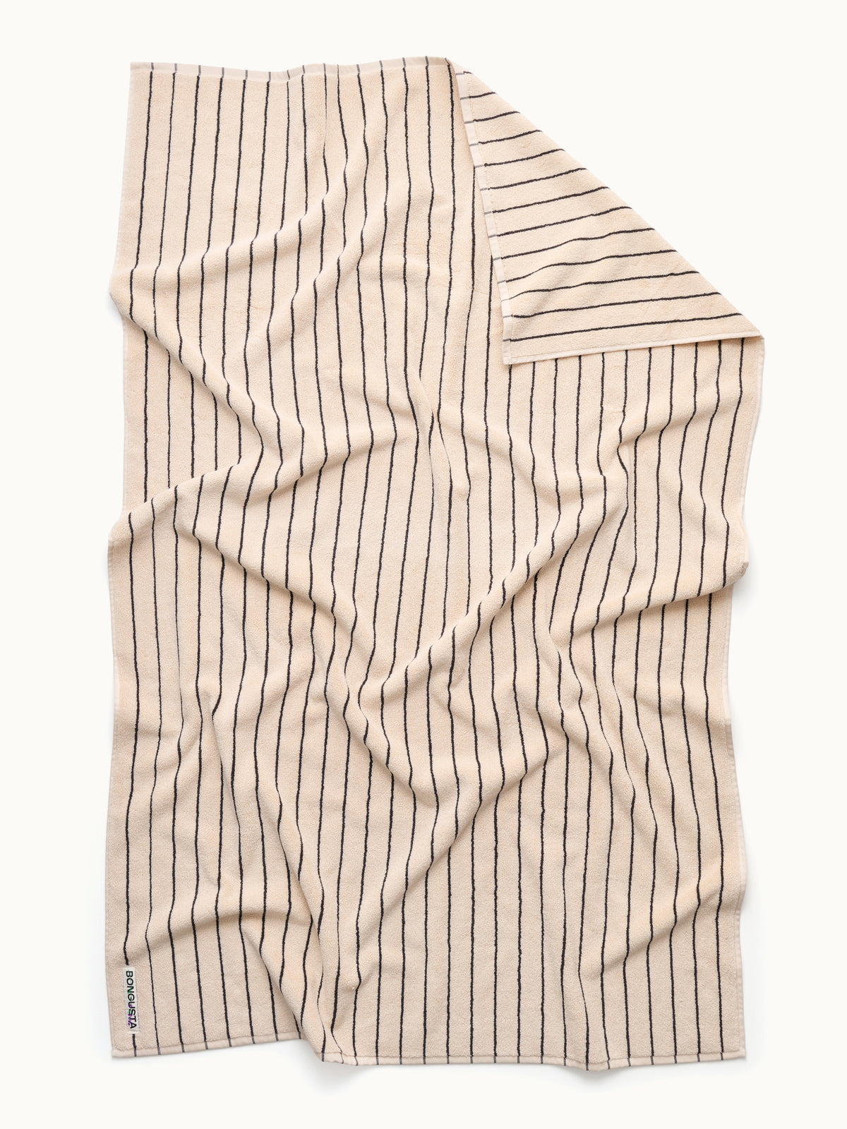 Naram Handtuch | Creme & Ink von Bongusta