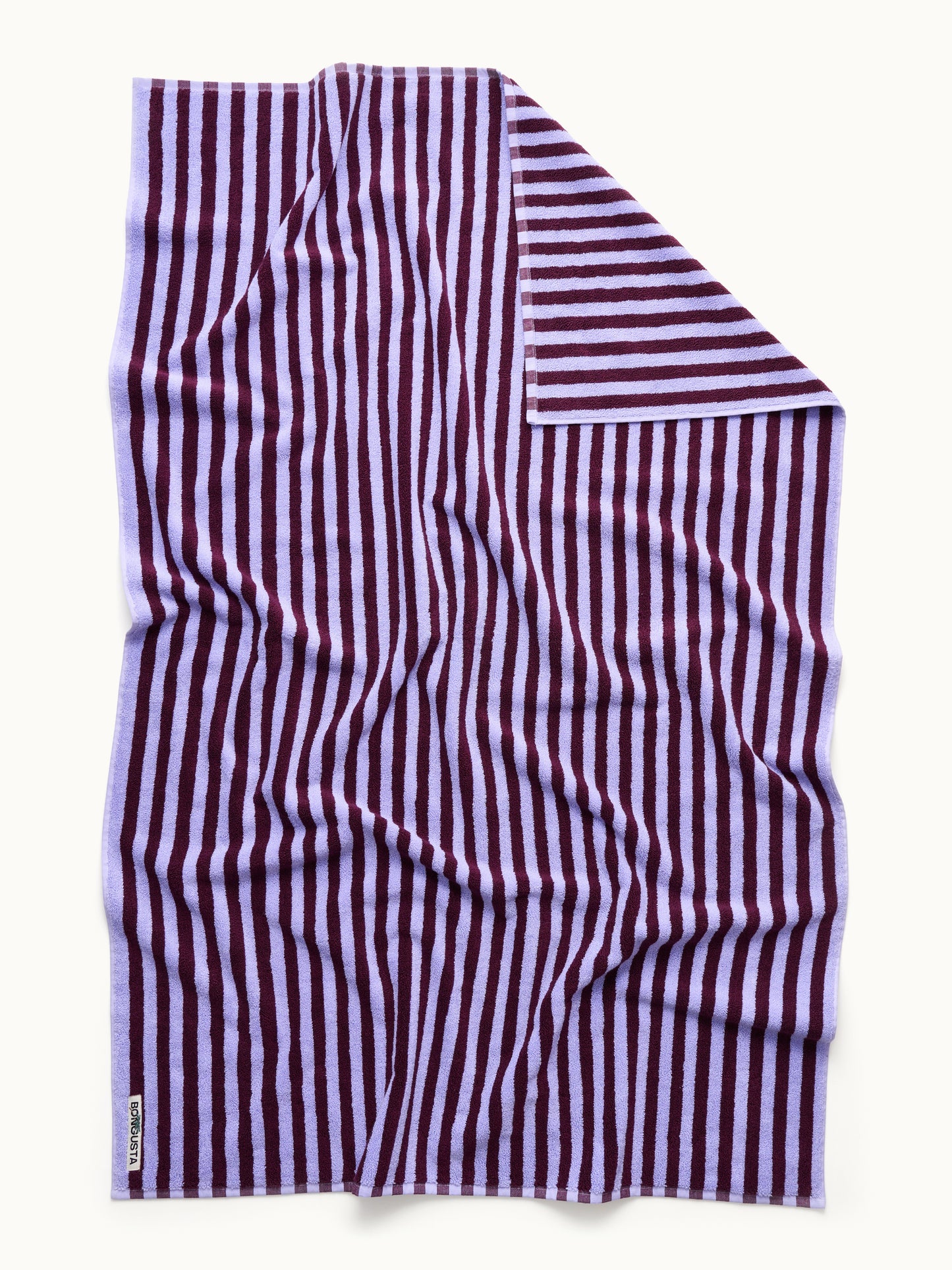 Naram Handtuch | Wine & Lavender Blue von Bongusta