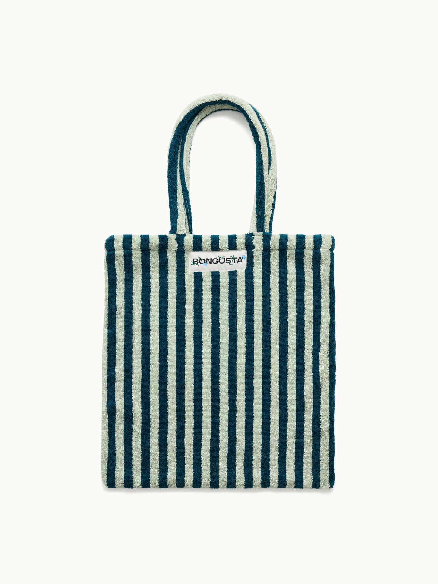 Naram Tote Bag | Sea Foam & Deep Teal