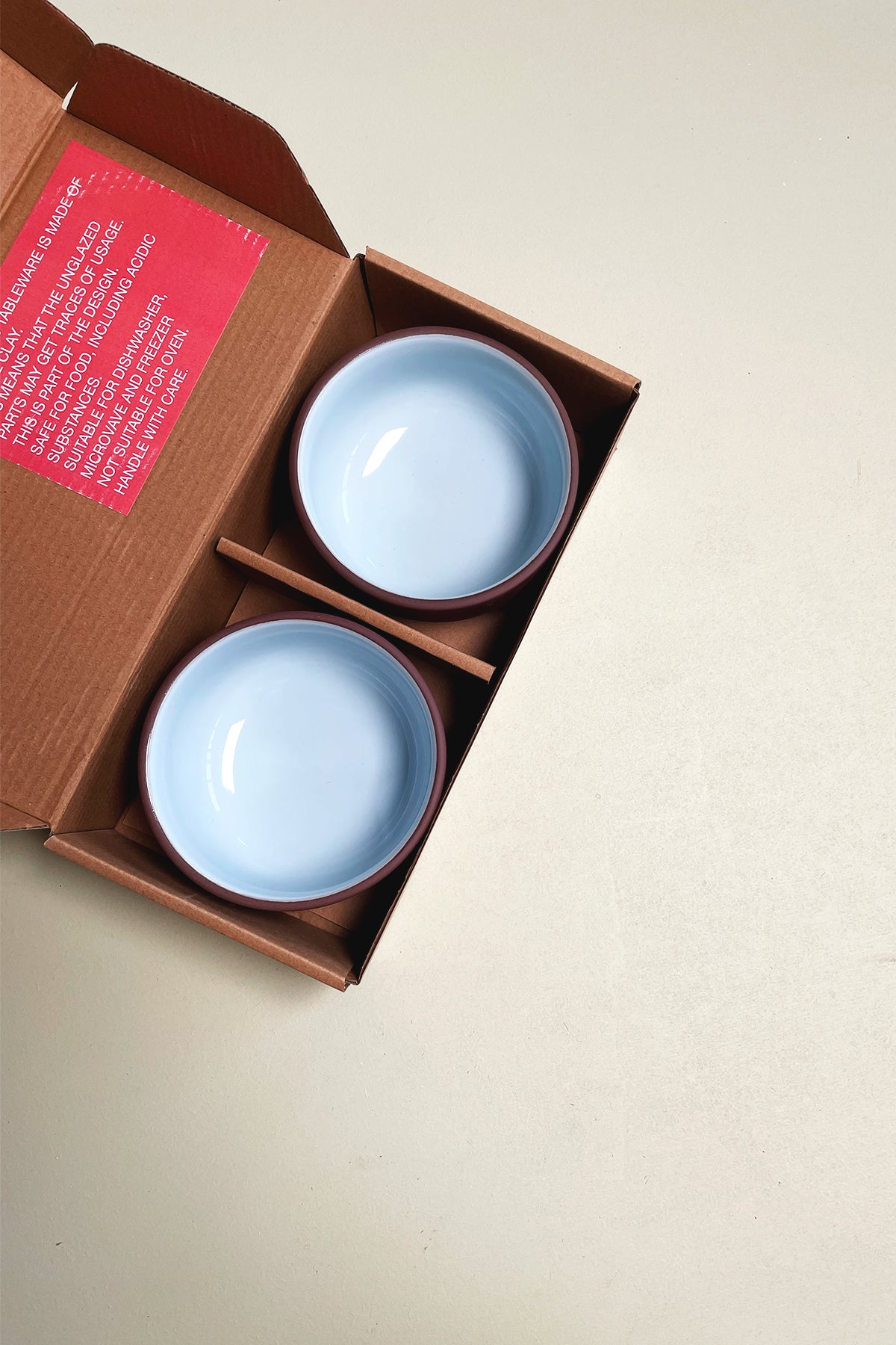 Bowl S Terrakotta & Blau | Studio About