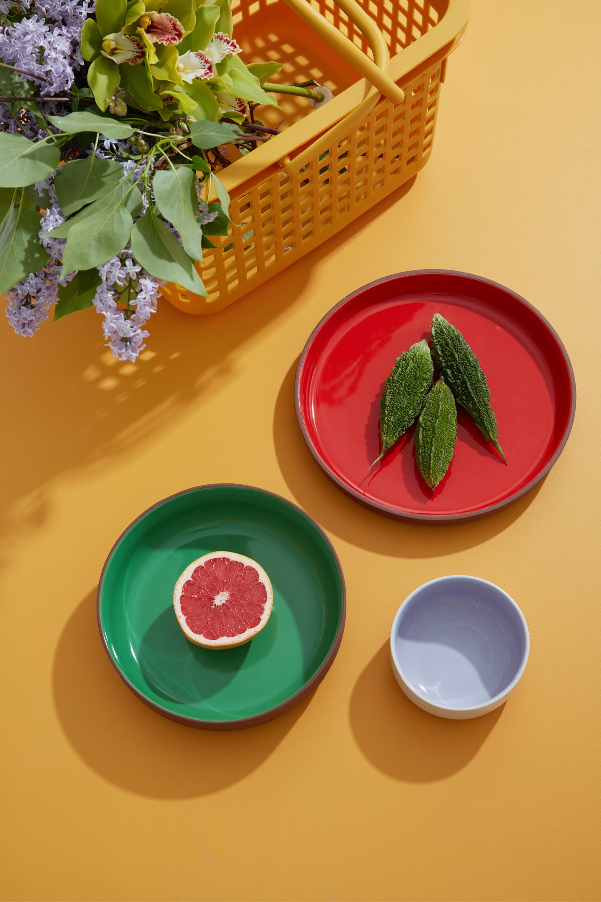 Serving Bowl Terrakotta & Grün | Studio About