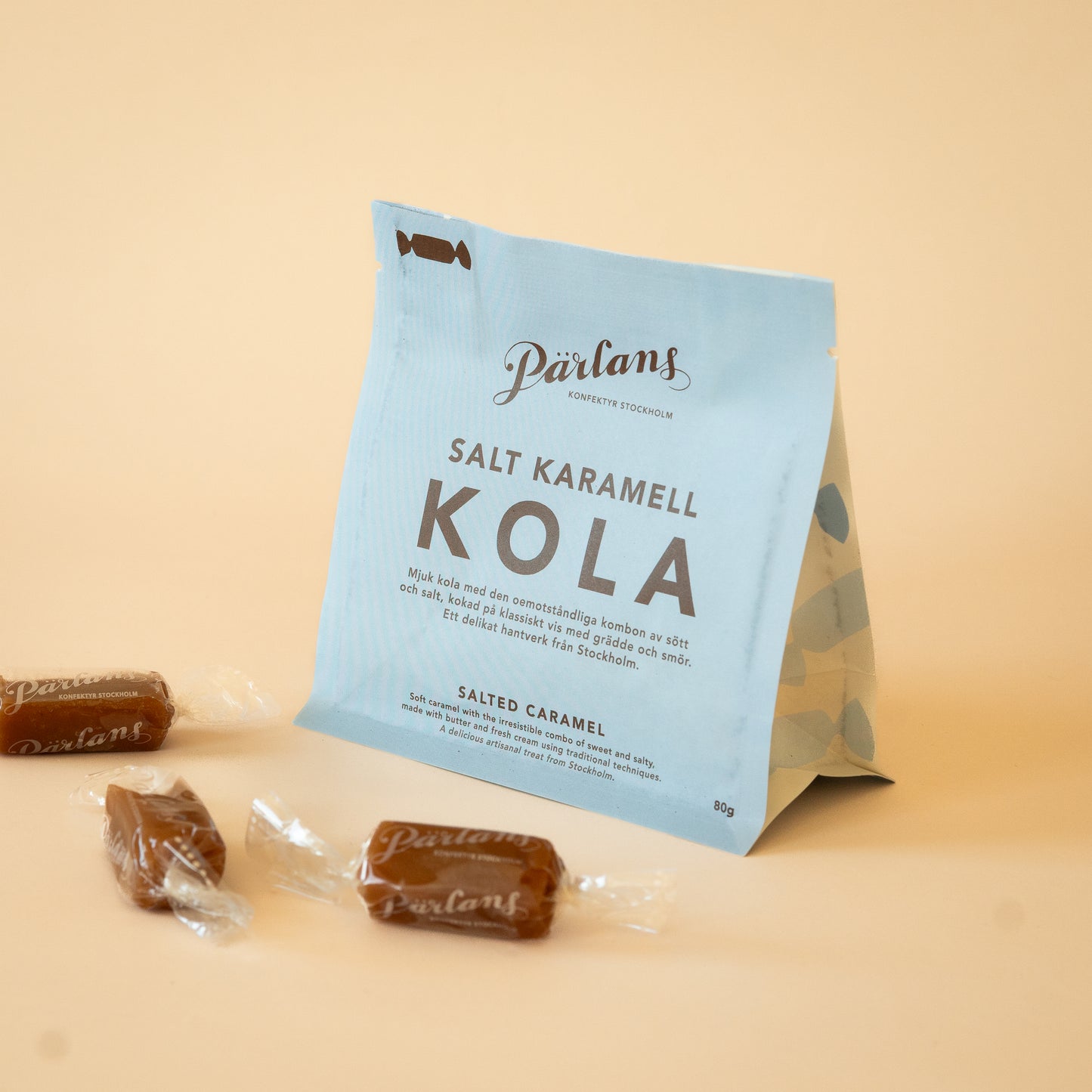 Salziges Karamell | Handgemachte Toffees 80g | Pärlans