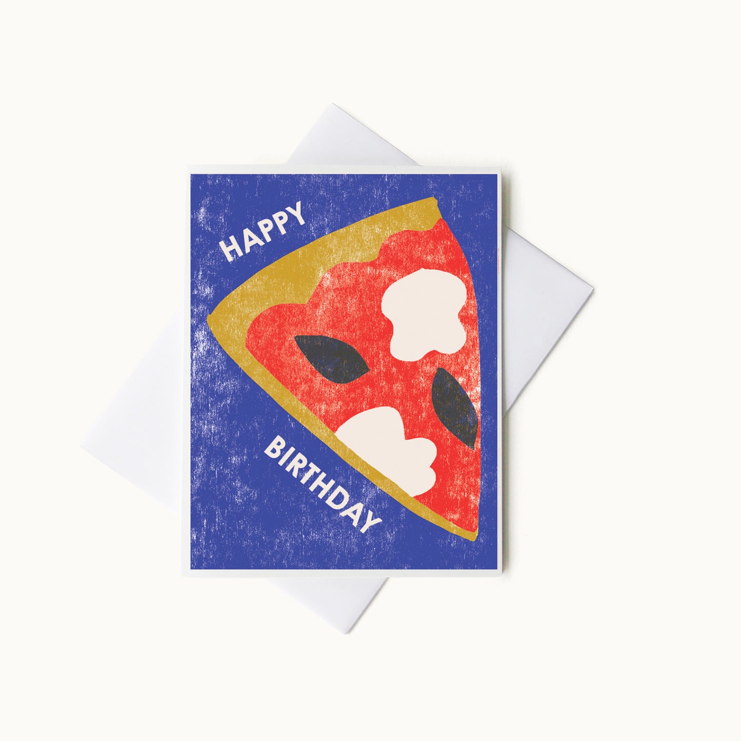 Klappkarte zum Geburtstag „Birthday Pizza“ von Heartell Press