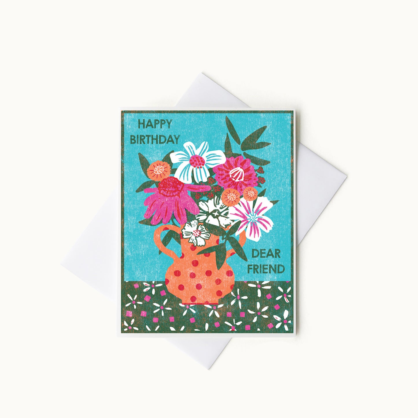 Klappkarte zum Geburtstag „Dear Friend“ von Heartell Press