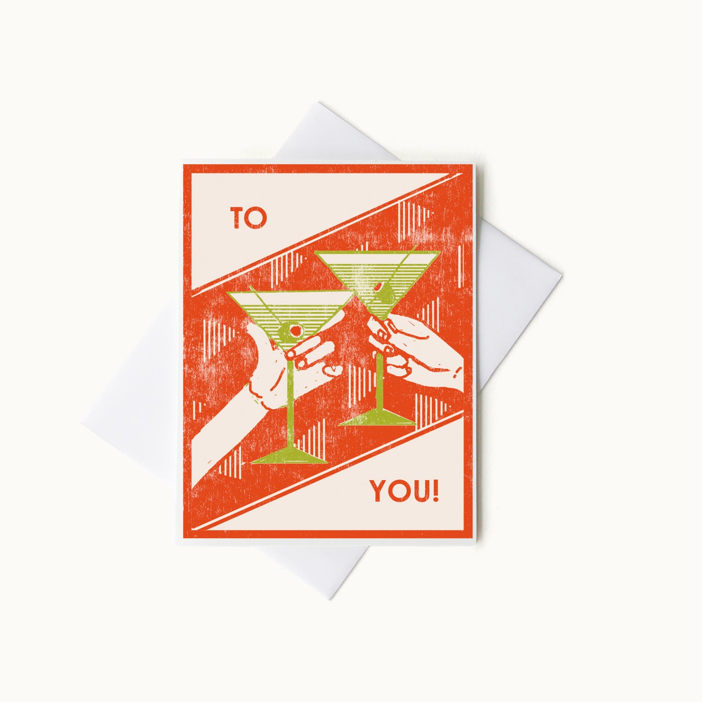 Klappkarte zur Hochzeit „To You!“ von Heartell Press