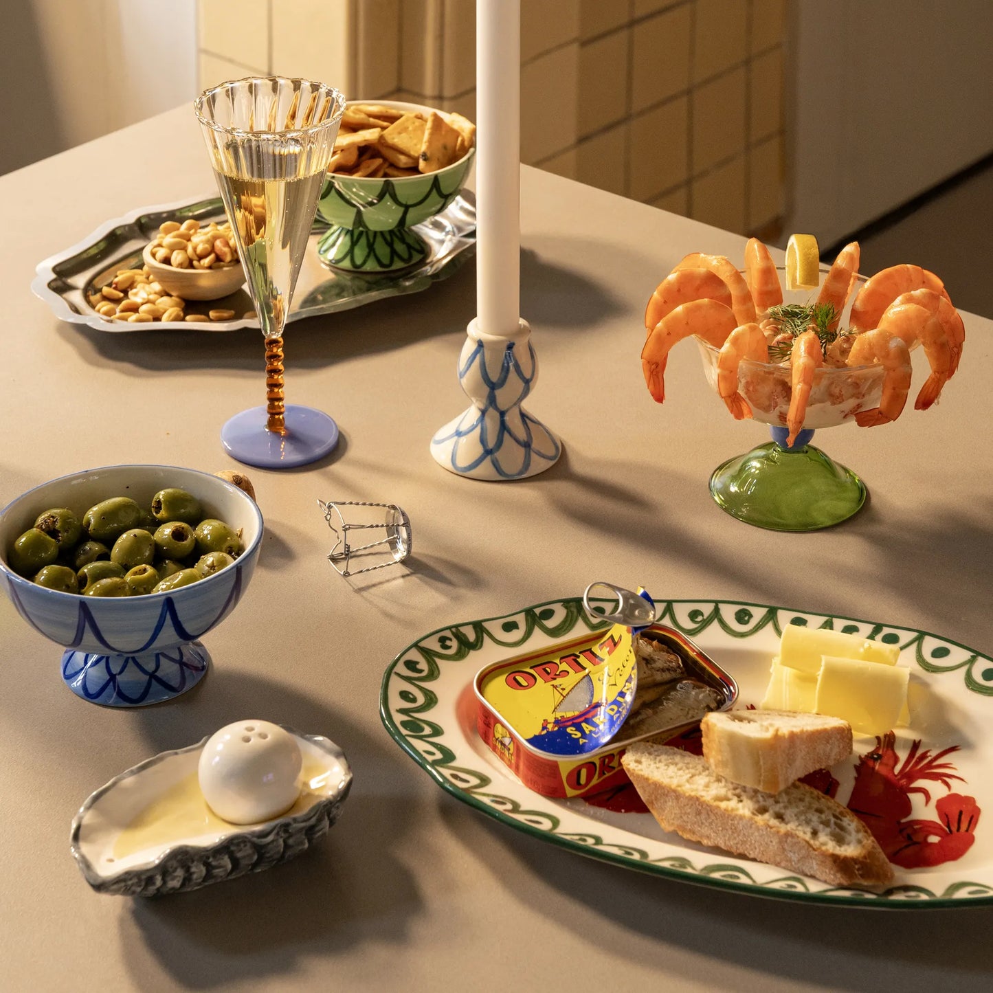Oyster Salz & Pfeffer Set von &klevering