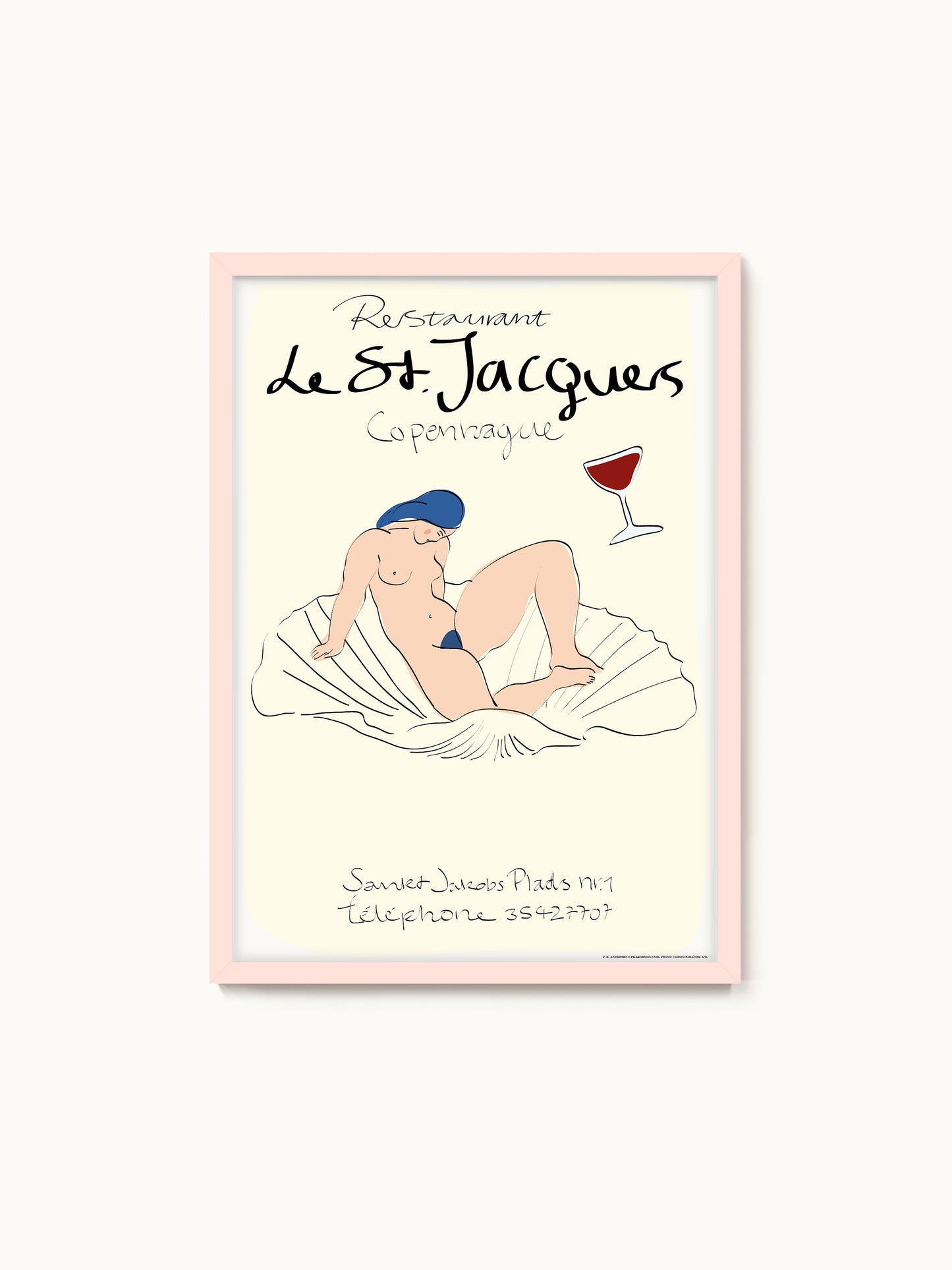 Kunstdruck "Le St. Jacques"