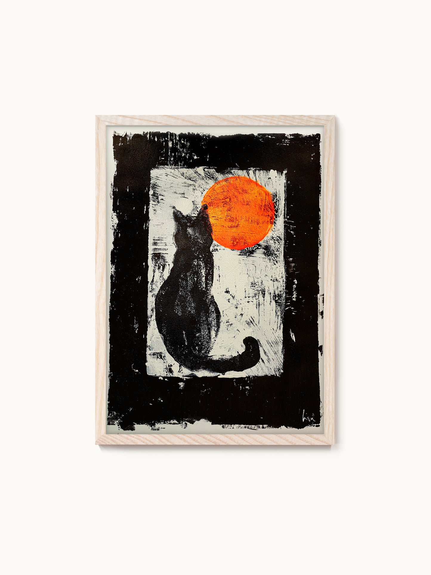 Kunstdruck „Die Katze“ | Design by Lisa Geyer