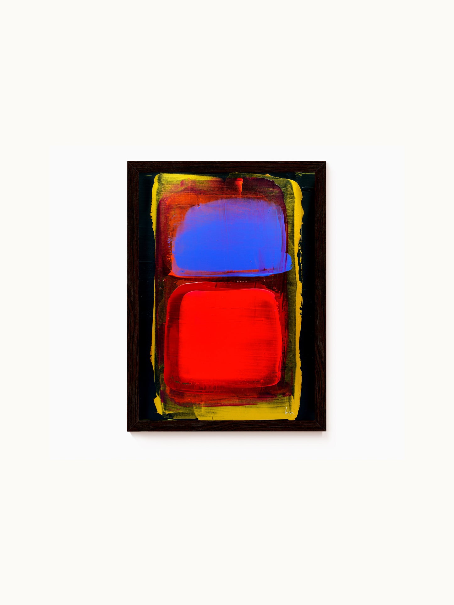 Kunstdruck „Rothko Hommage (Blau & Rot)“ | Design by Lisa Geyer