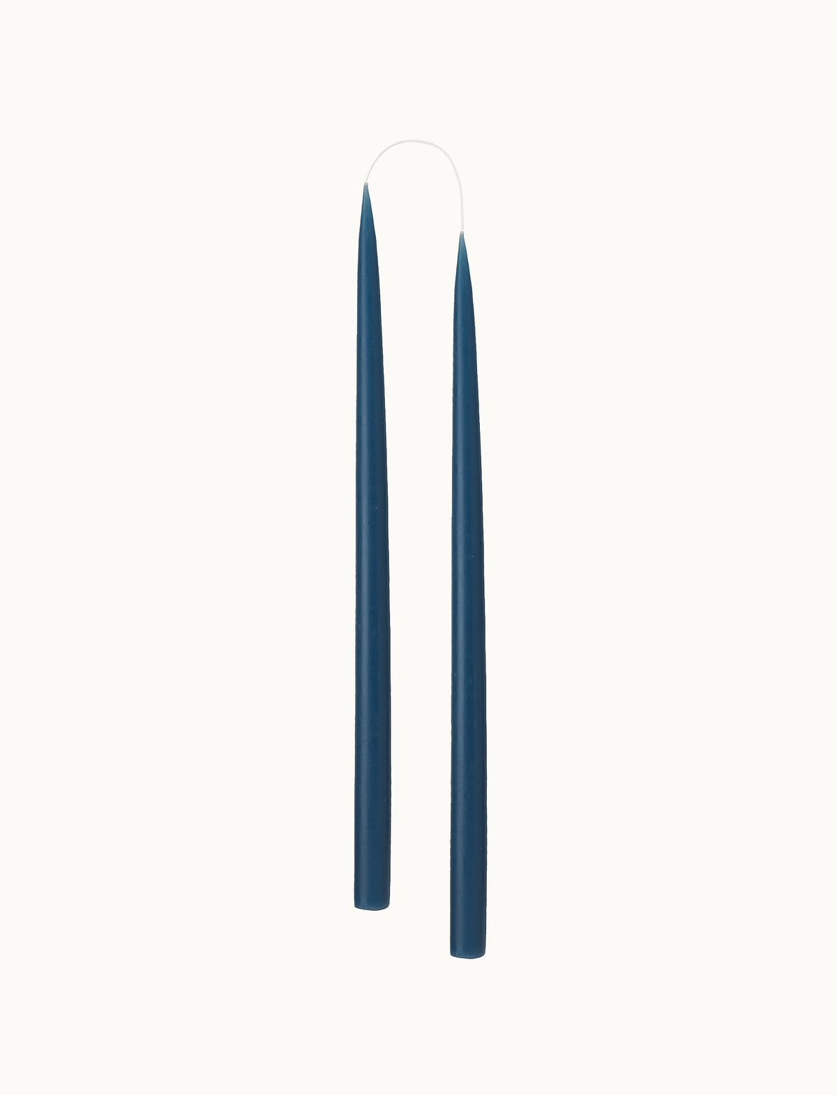 Hand Dipped Candles 2er Paar 35 cm | Marine Blue von Kunstindustrien