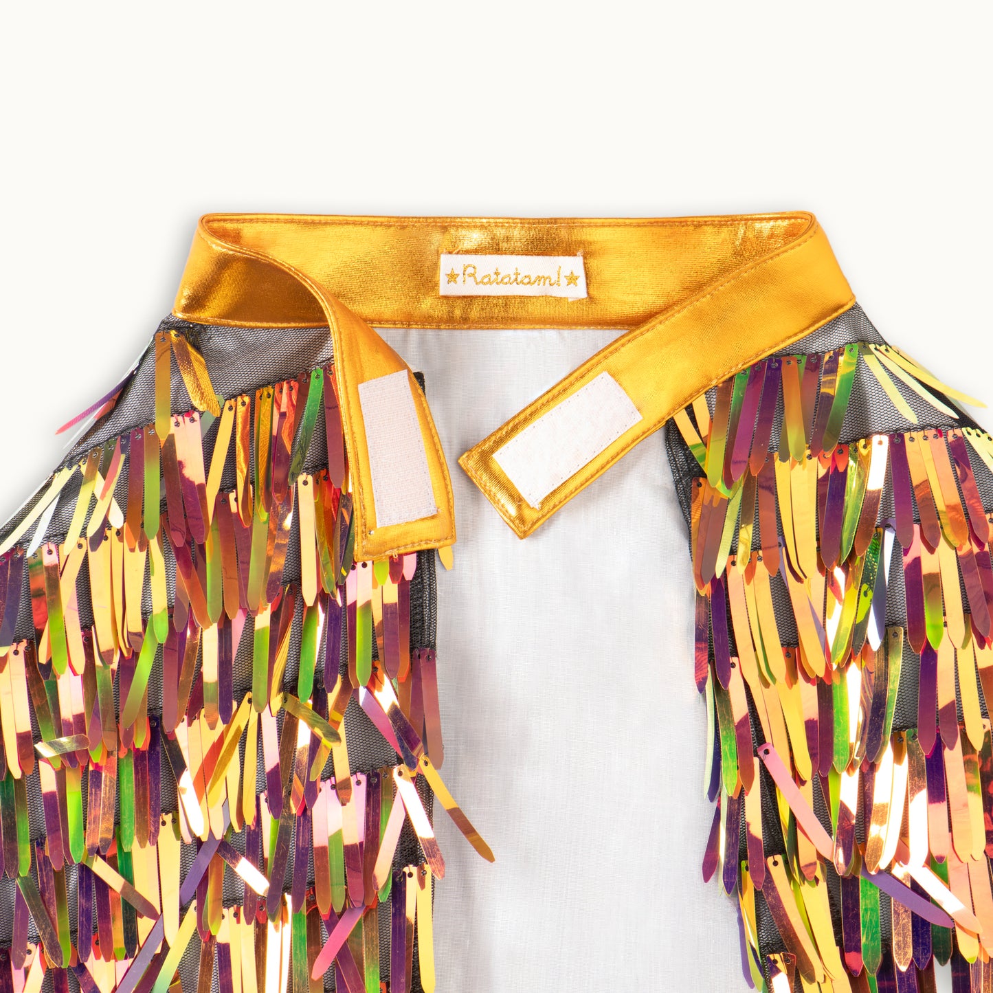 Kinder-Cape Holographic | Gold von Ratatam
