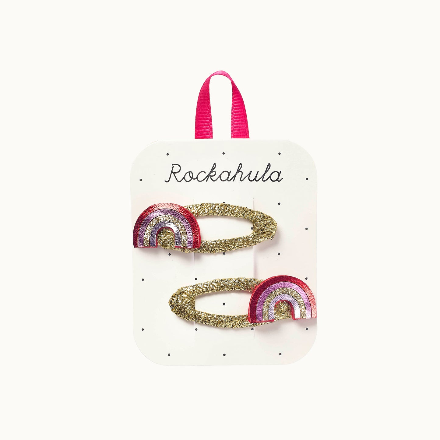 Haarspangen Disco Rainbow 2er-Set von Rockahula