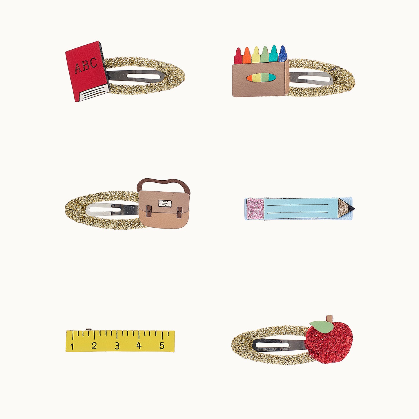 Haarspangen-Geschenkset School Days 6er-Set von Rockahula