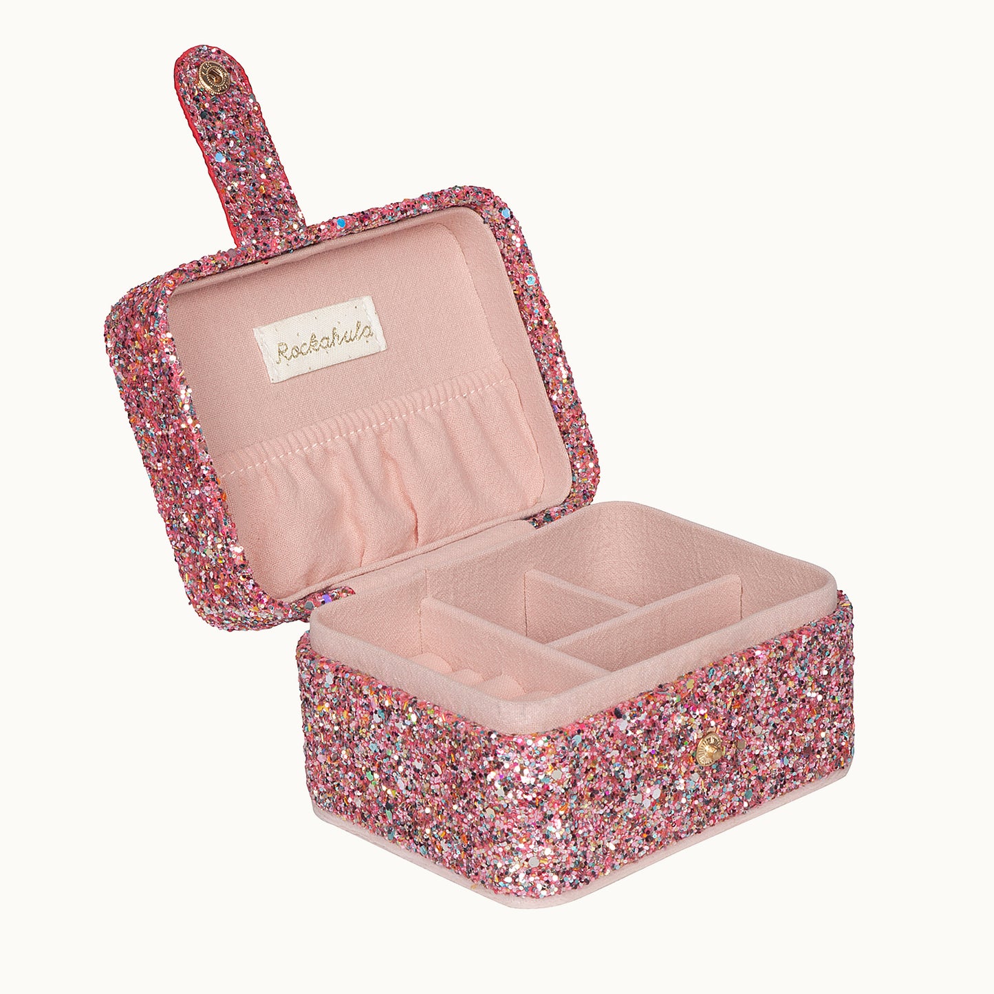 Schmuckkästchen Confetti Glitter | Pink von Rockahula