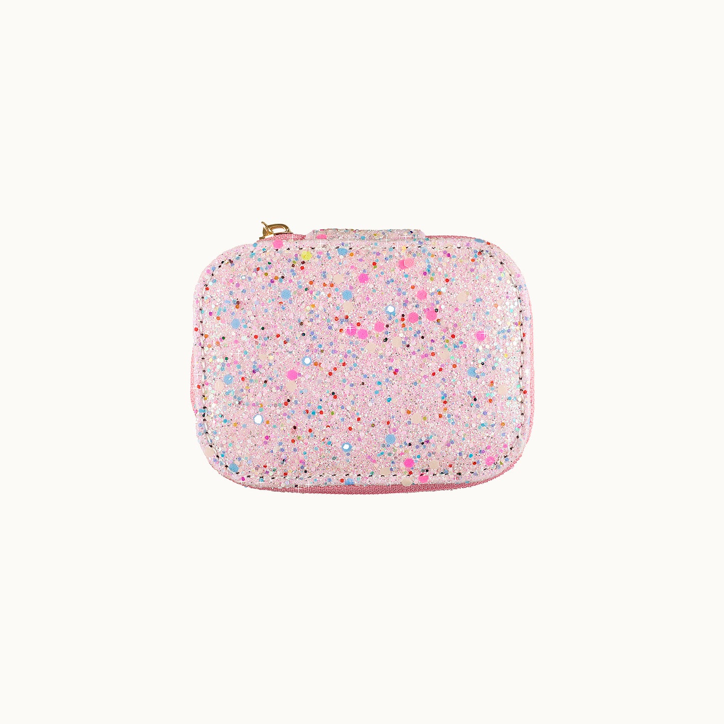 Mini-Schmuckkästchen Confetti Glitzer | Pink von Rockahula