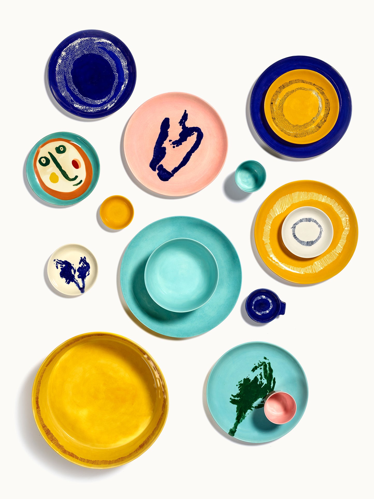 Kleiner Teller Blue Artichoke | Ottolenghi Feast von Serax