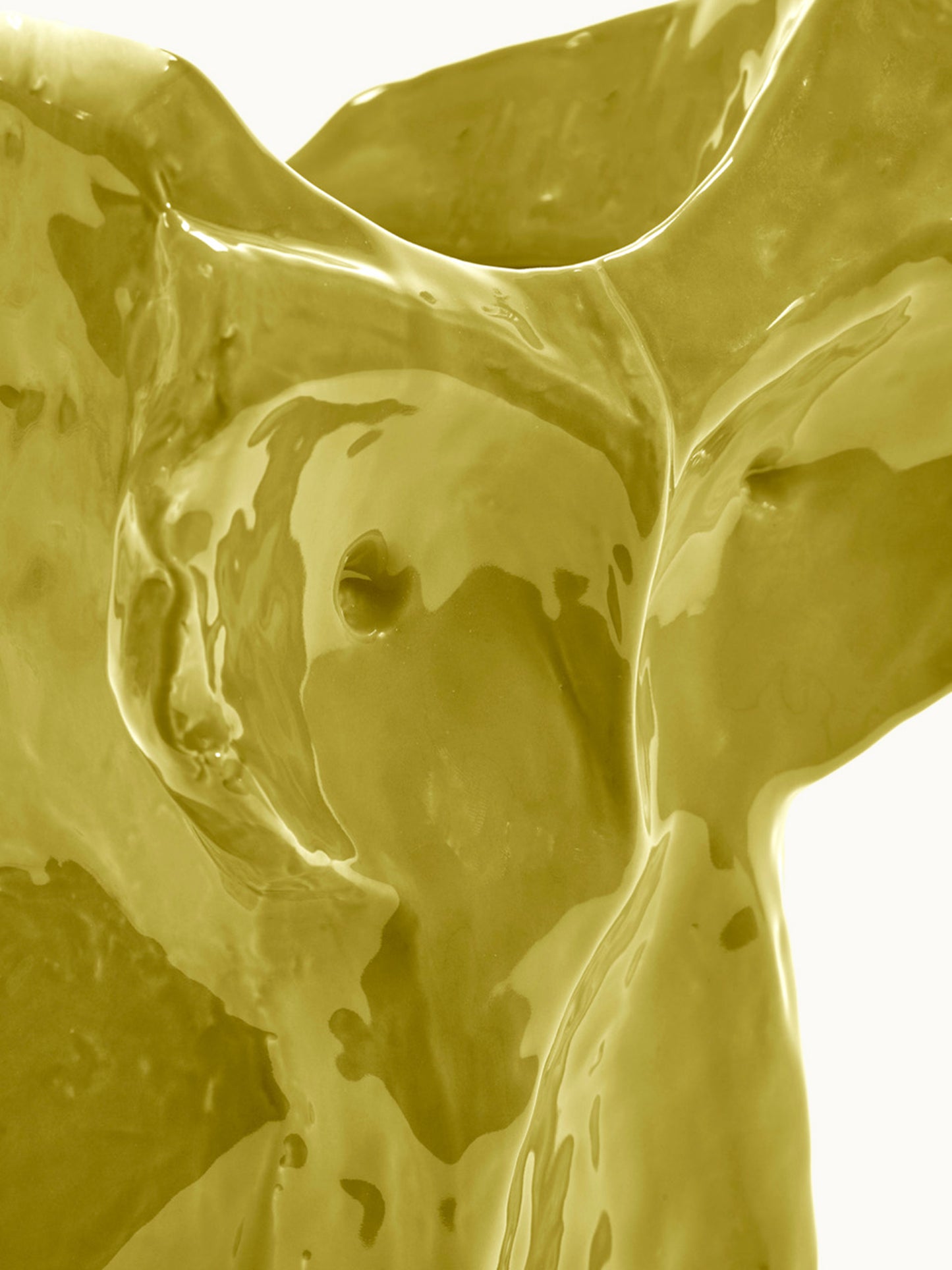 MARNI Vase Owl „After Midnight“ L in Gelb von SERAX