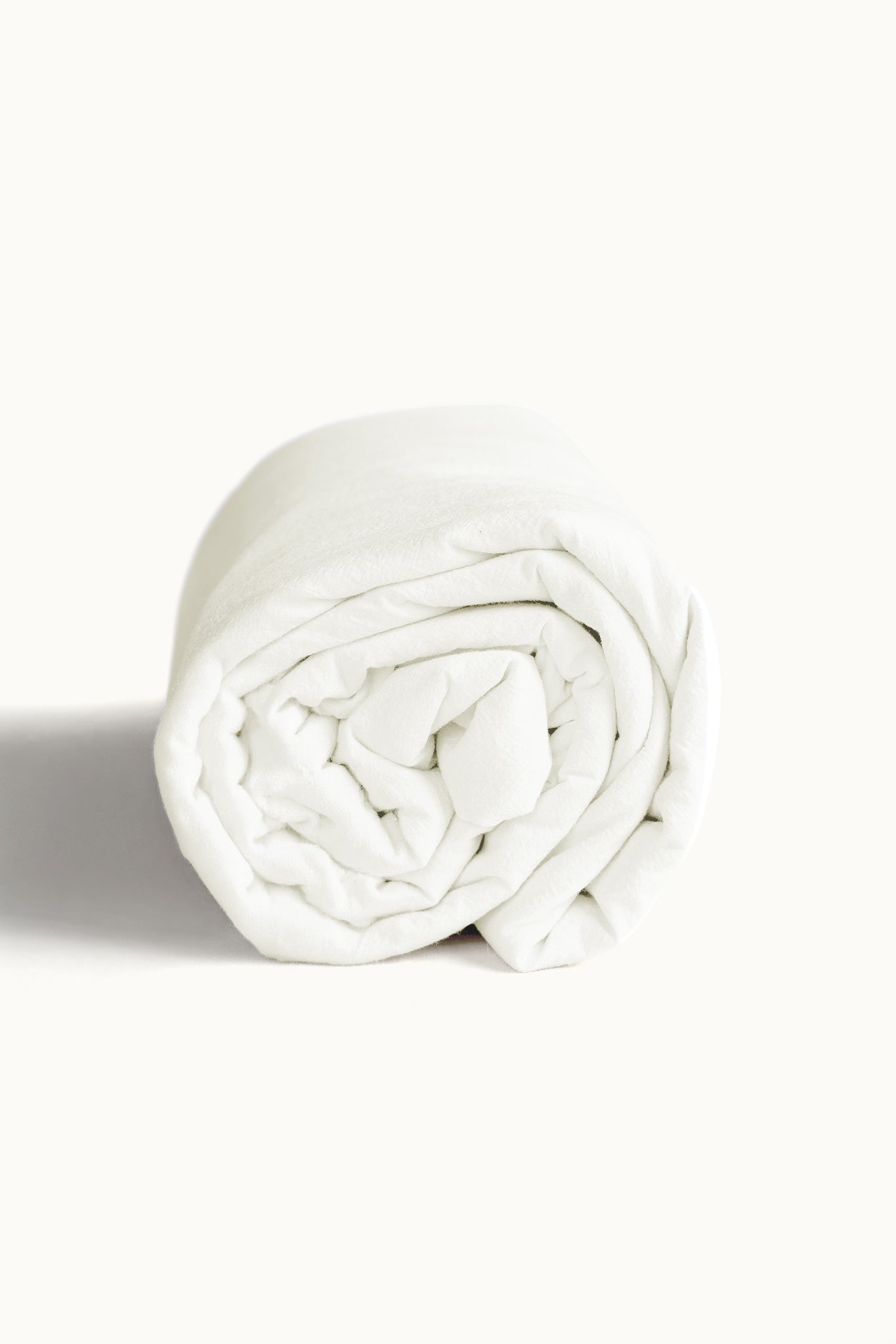 Bettlaken Crinkle 240x260 cm | Off White von Smaland