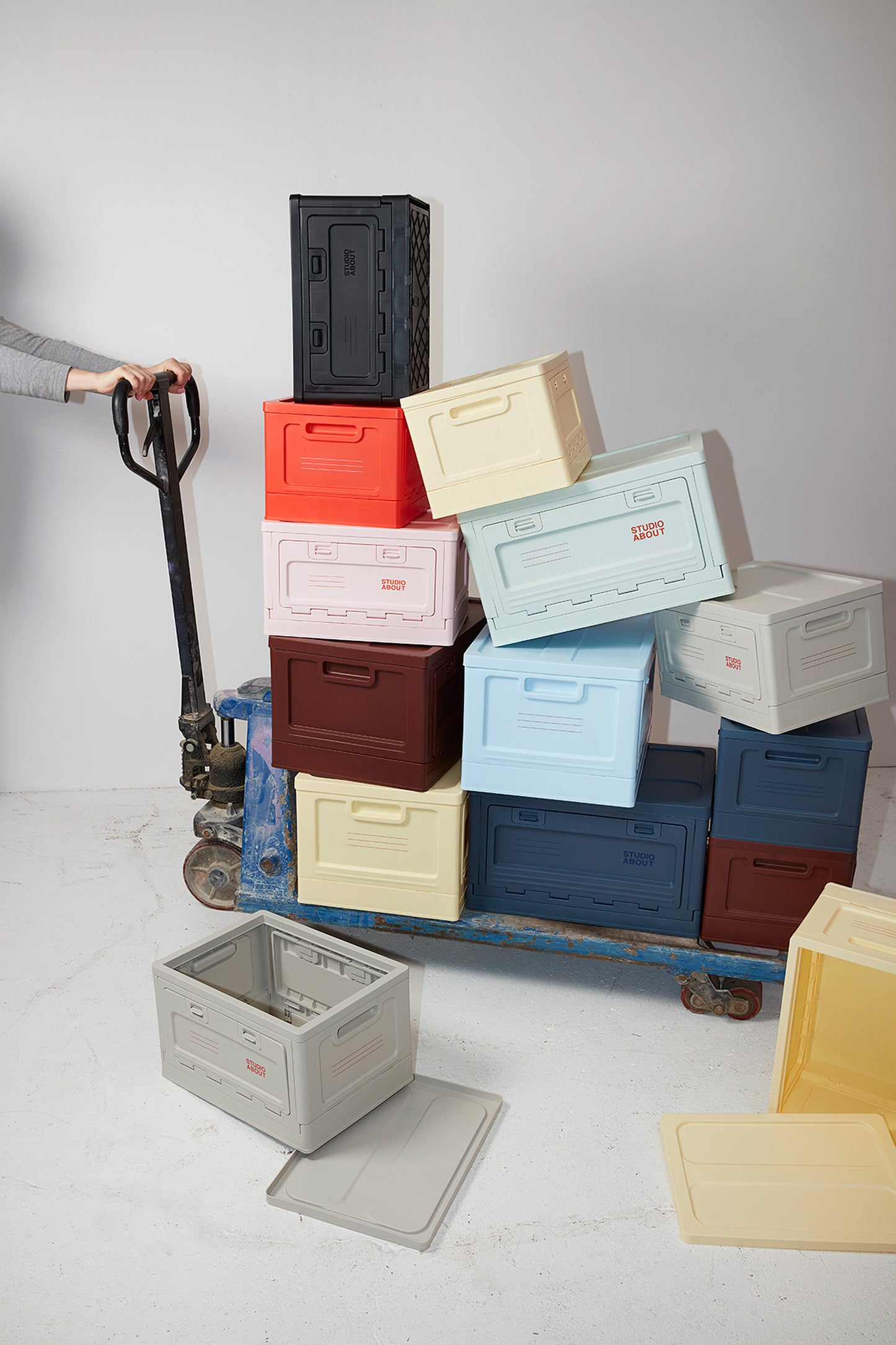Box Groß | Bordeaux von Studio About