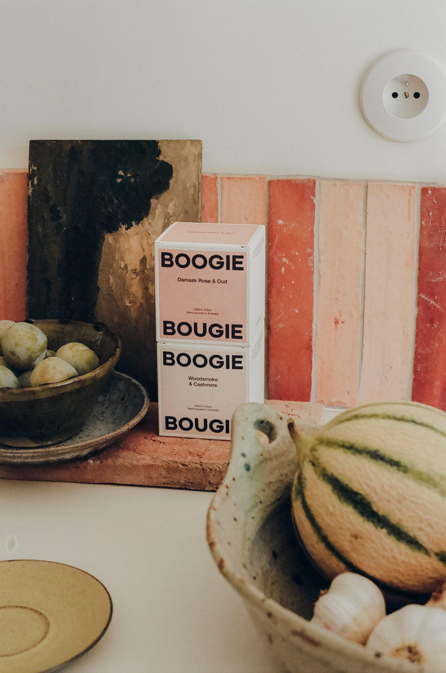 Duftkerze Damask | Rose & Oud von Boogie Bougie