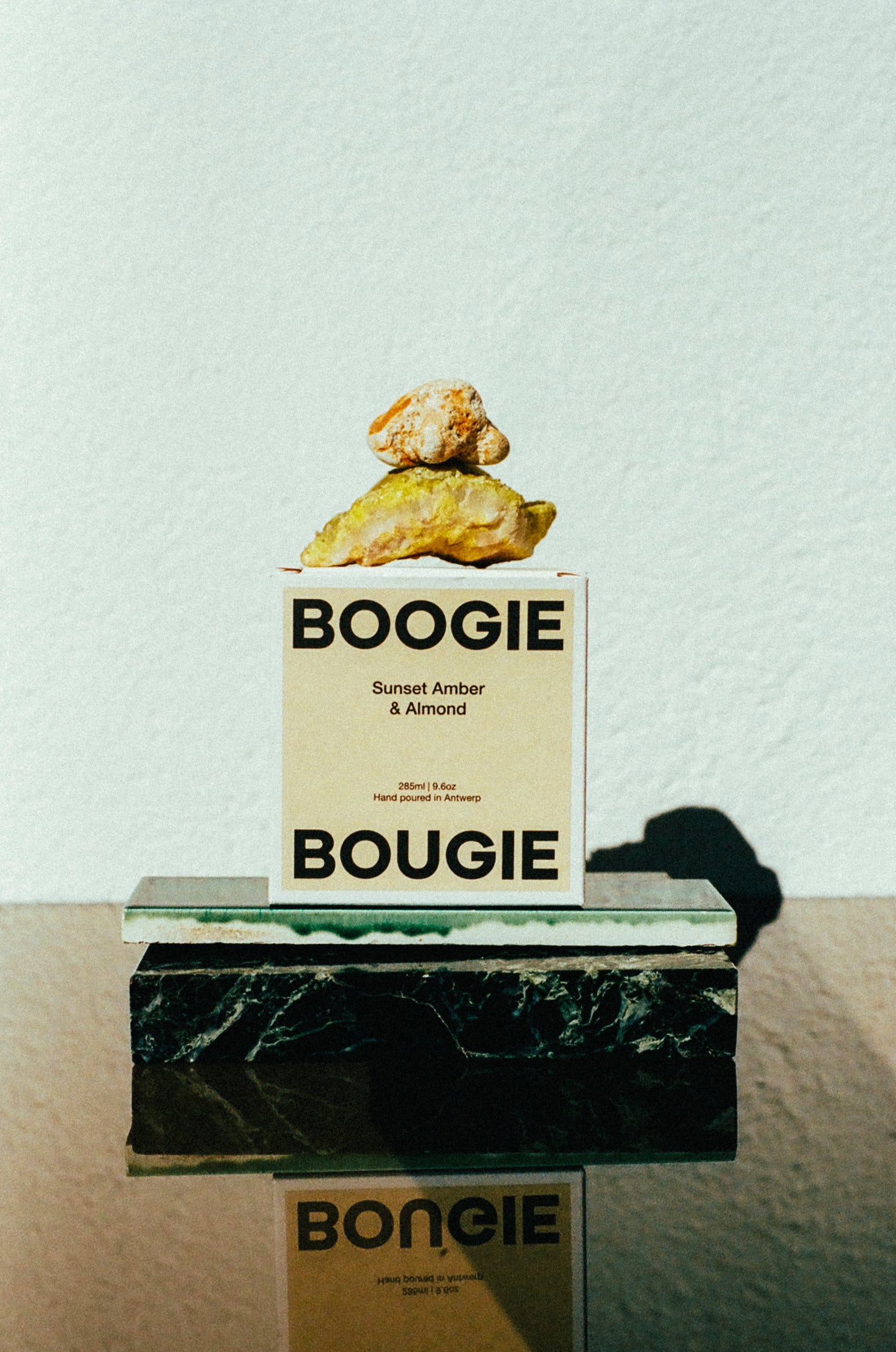 Duftkerze | Sunset Amber & Almond von Boogie Bougie