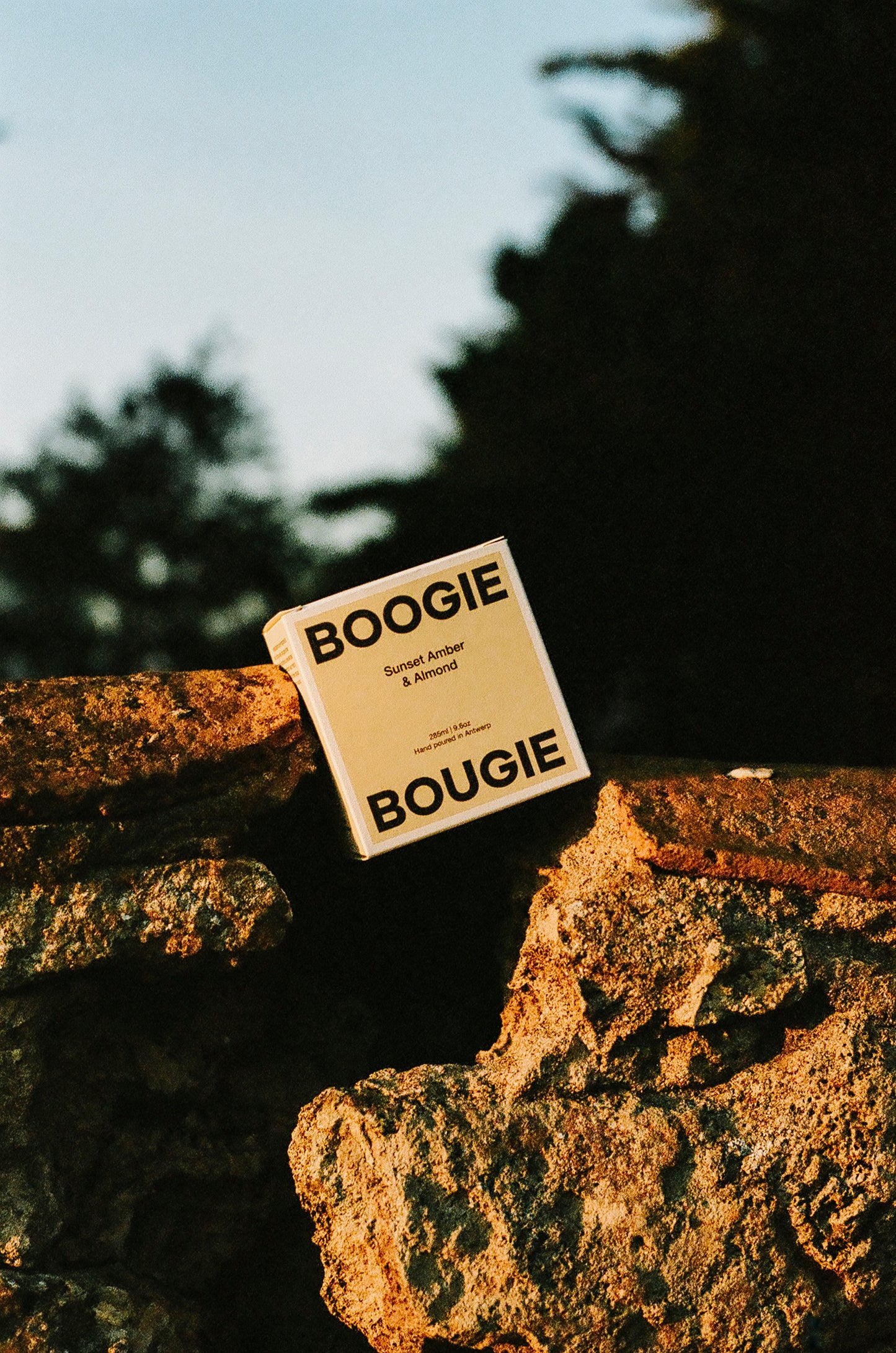 Duftkerze | Sunset Amber & Almond von Boogie Bougie