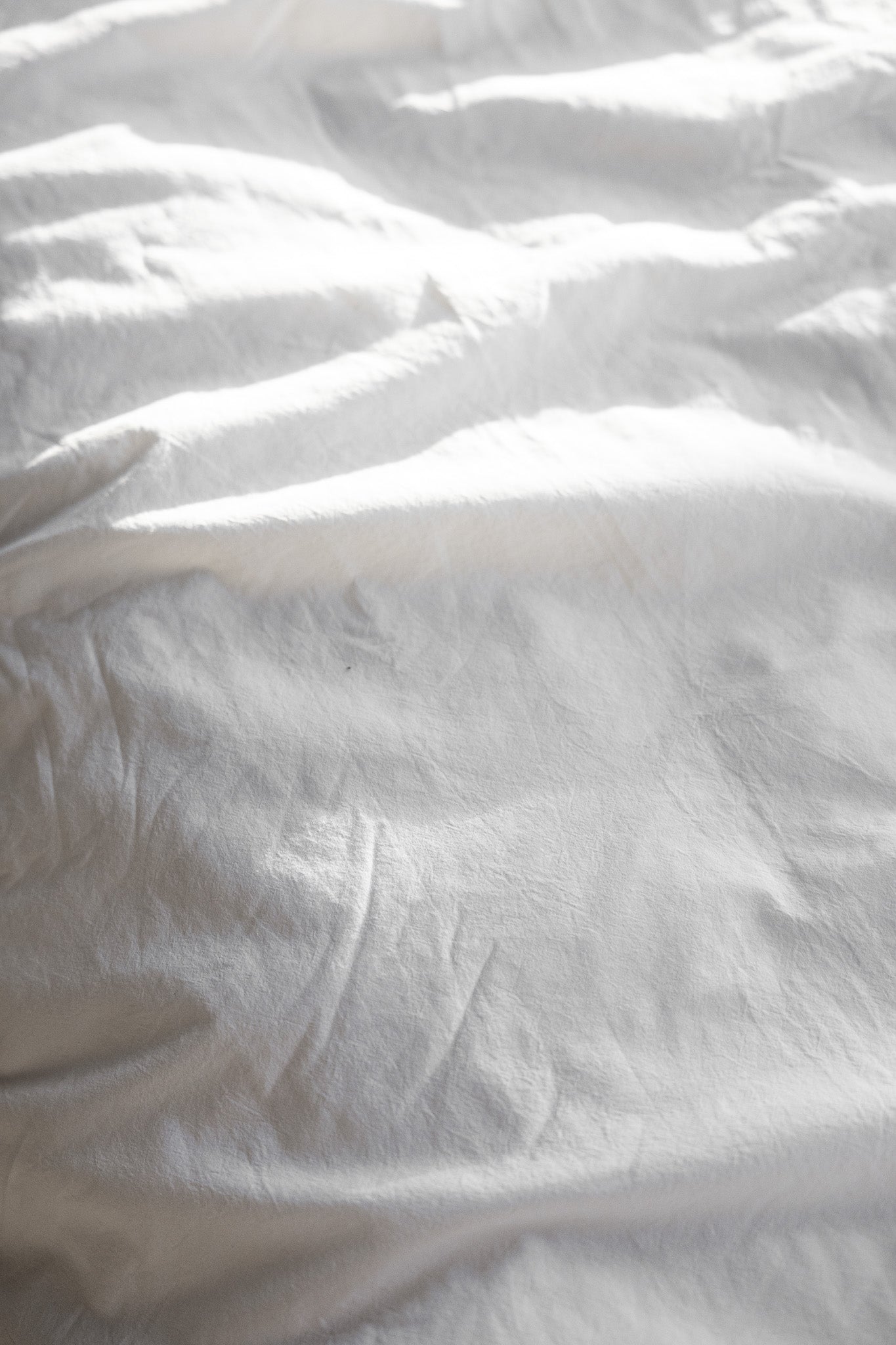 Bettwäsche-Set Crinkle (135x200 + 80x80 cm) | Off White von Smaland