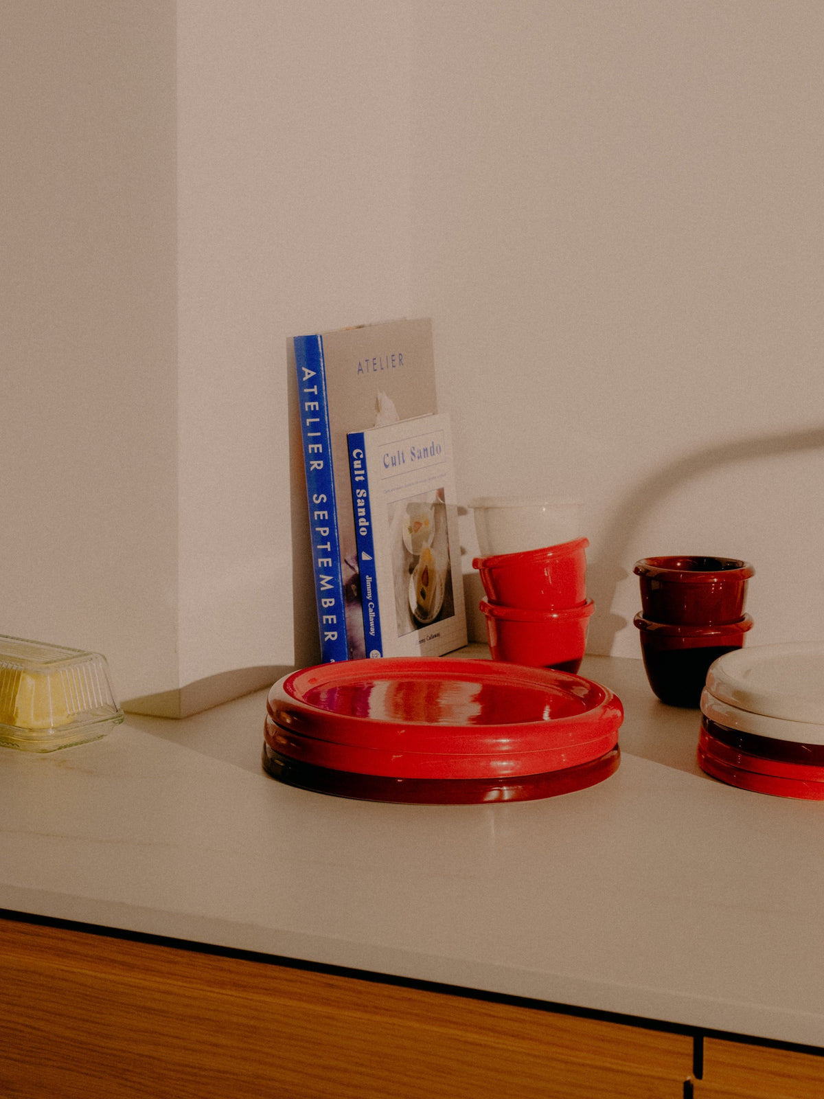 Becher Keramik MOK 250ml in Rot von Brüüg