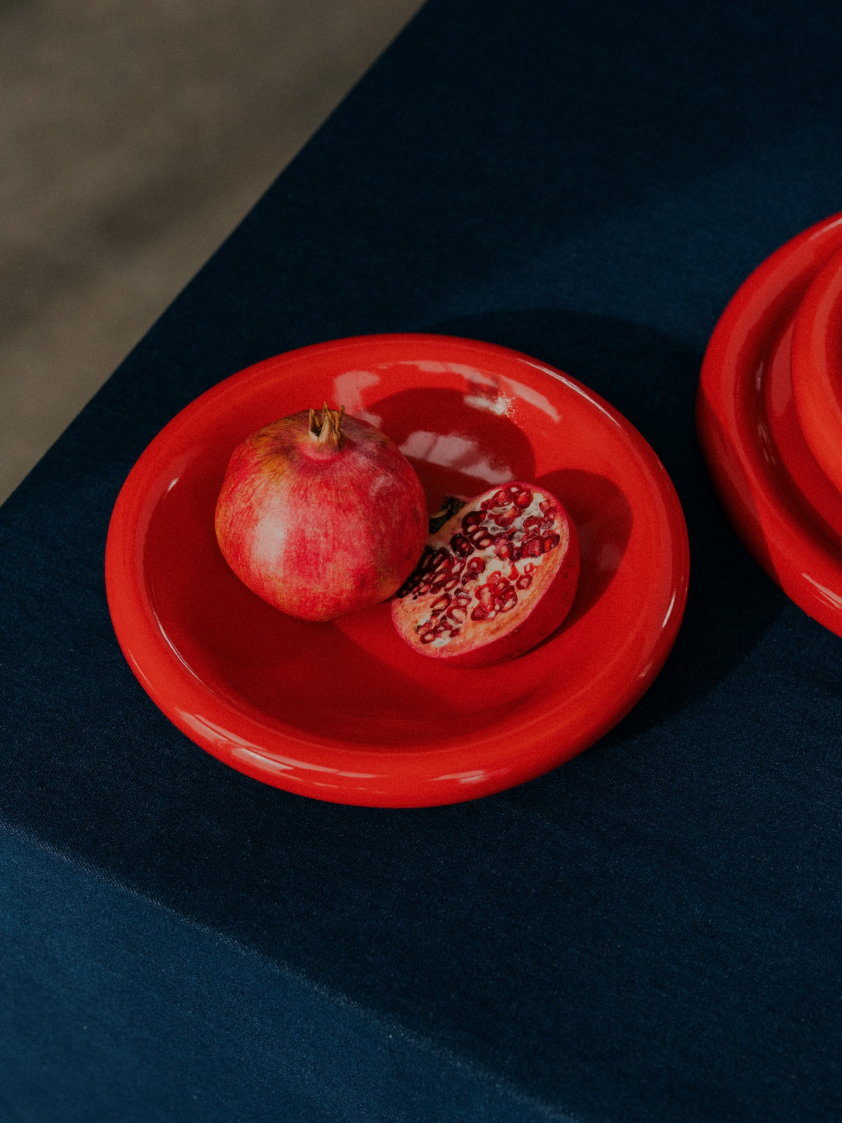 Schale Bütt in Rot von Brüüg