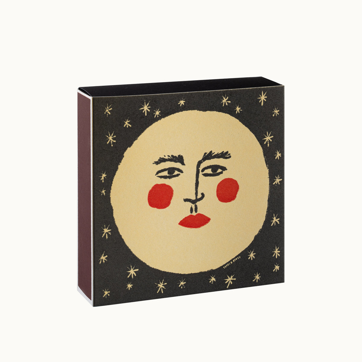 Lange Streichhölzer Moon | Square Matchbox von Archivist Gallery