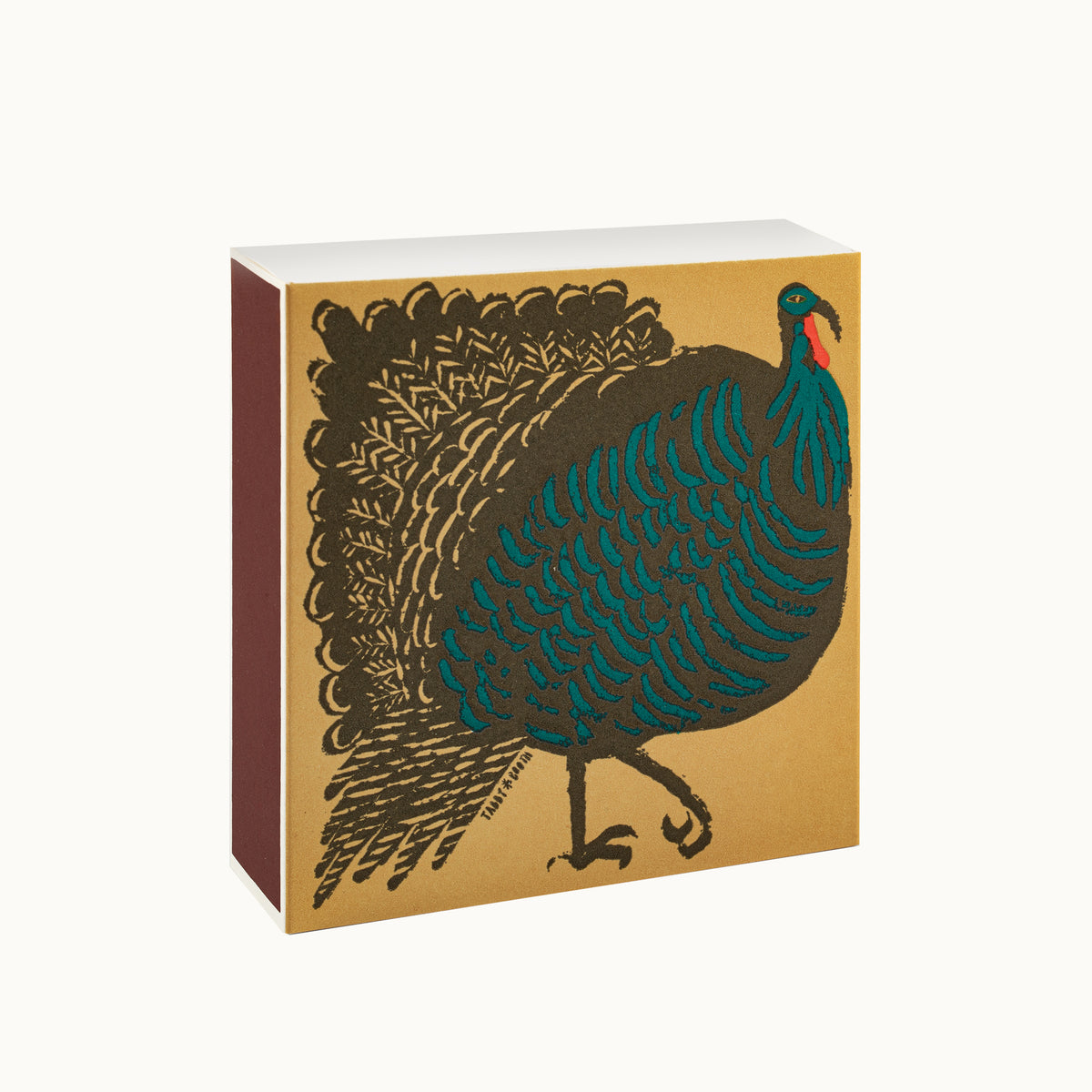 Lange Streichhölzer Turkey | Square Matchbox von Archivist Gallery