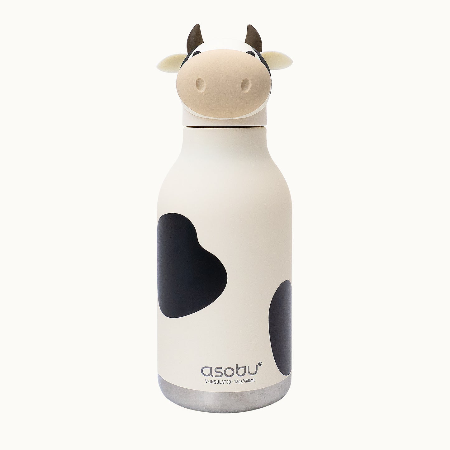 Bestie Trinkflasche 470ml | Cow "Willow" von Asobu