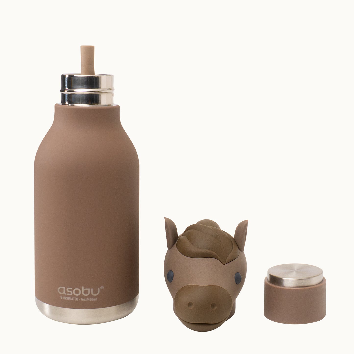 Bestie Trinkflasche 470ml | Pferd "Hazel" von Asobu