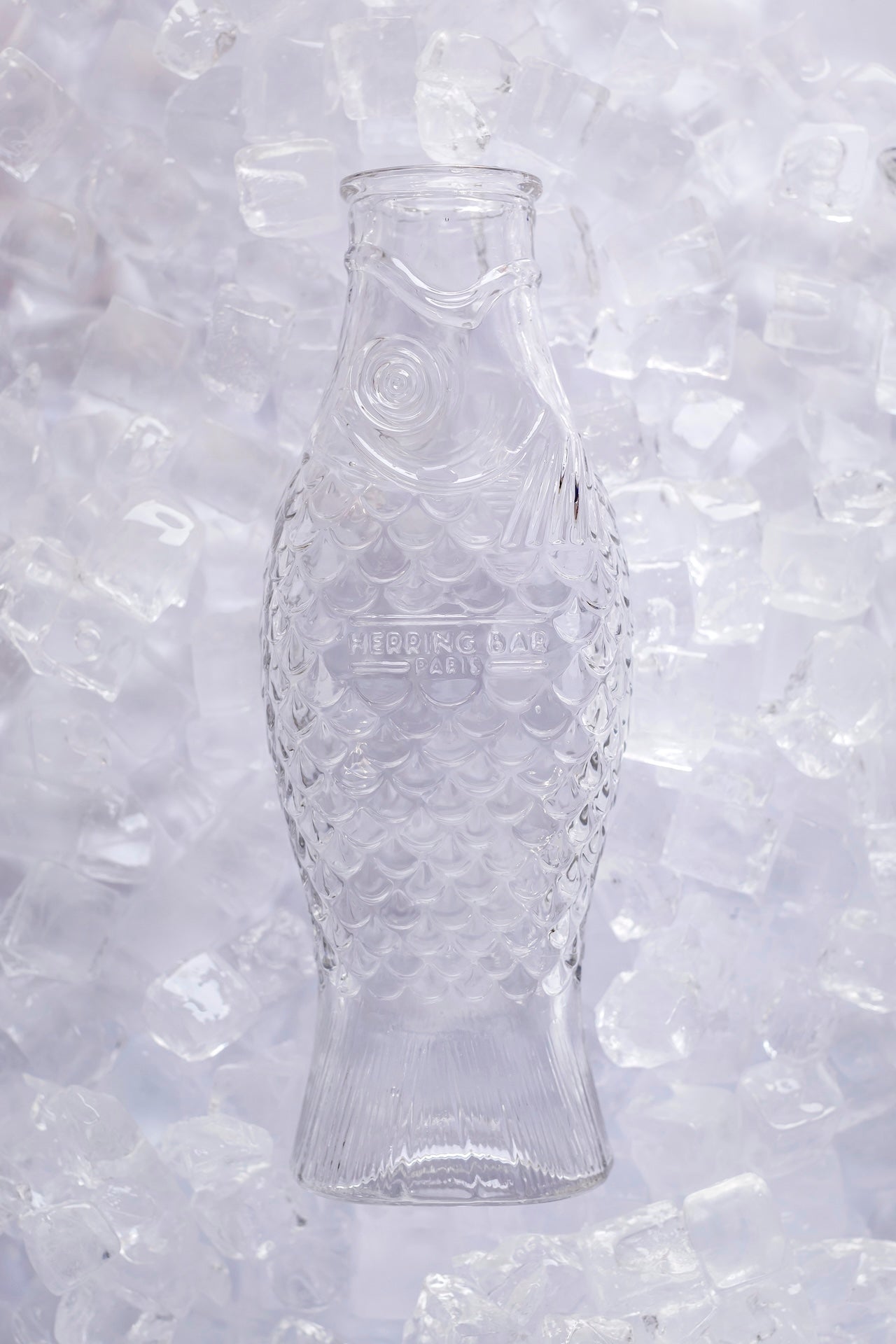 Karaffe Fish & Fish Transparent | Paola Navone von Serax