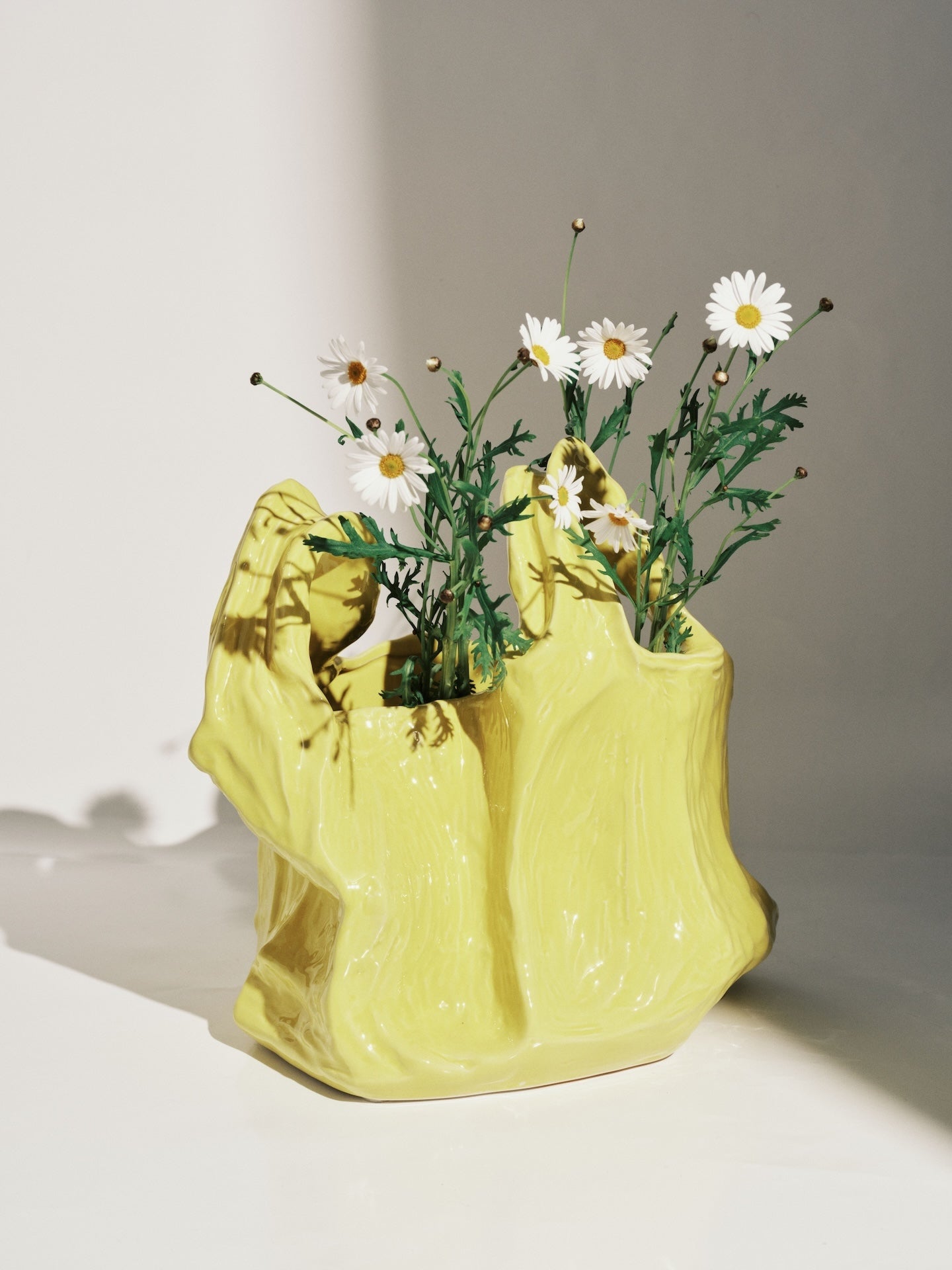 Vase S Gala | Gelb von SERAX