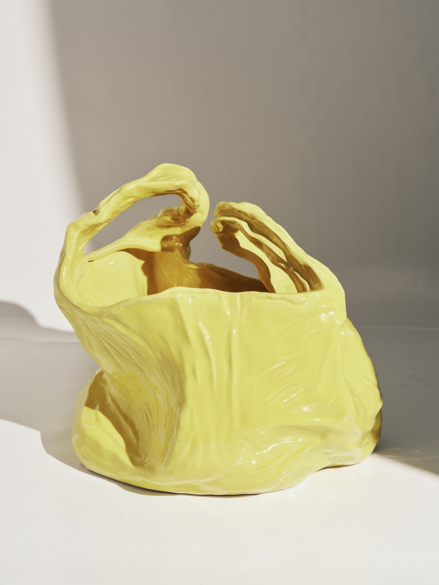 Vase L Gala | Gelb von SERAX