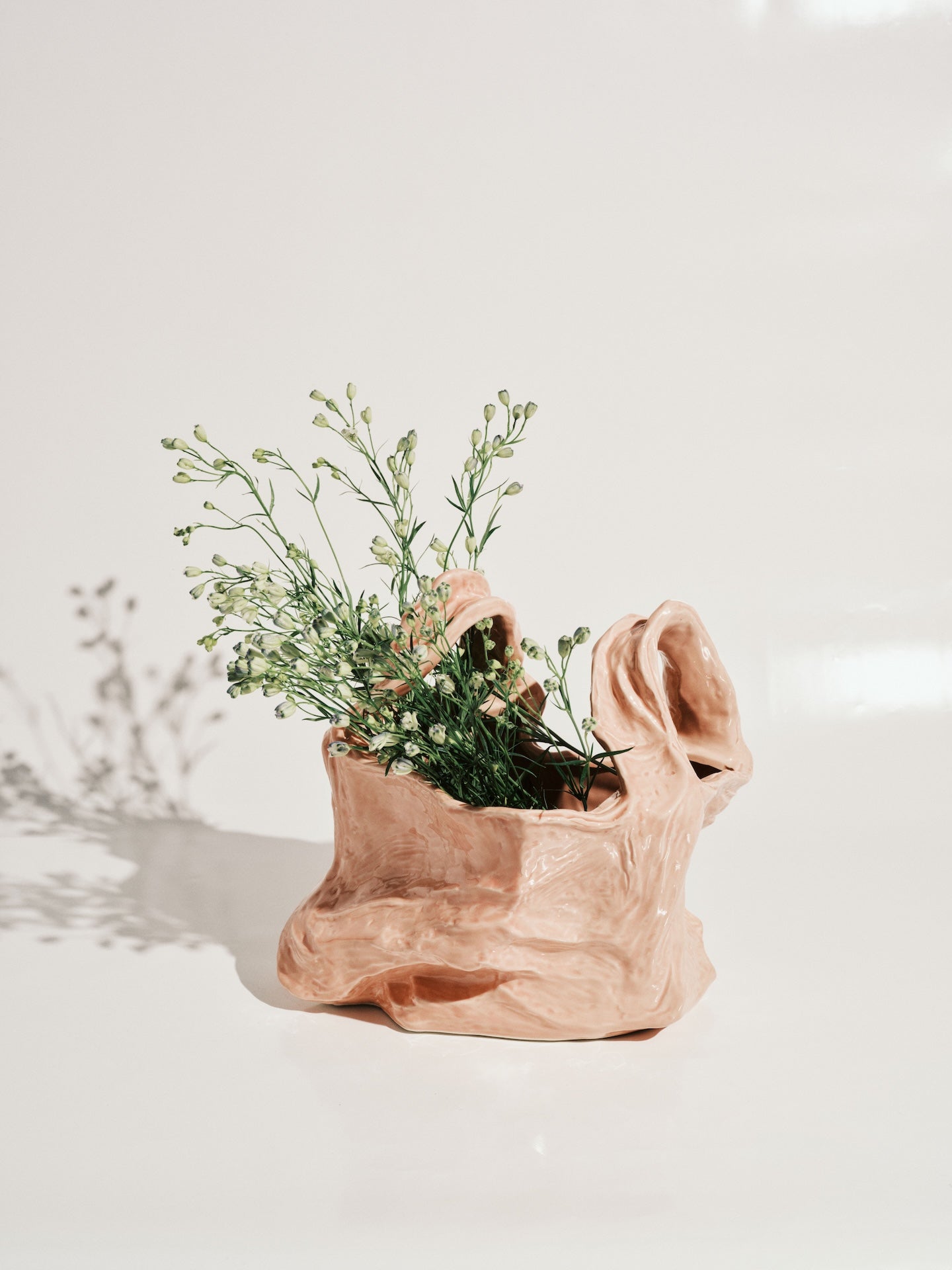 Vase S Gala | Pink von SERAX