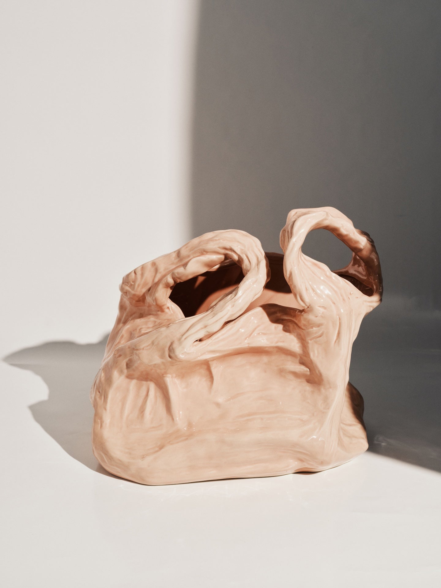 Vase L Gala | Pink von SERAX