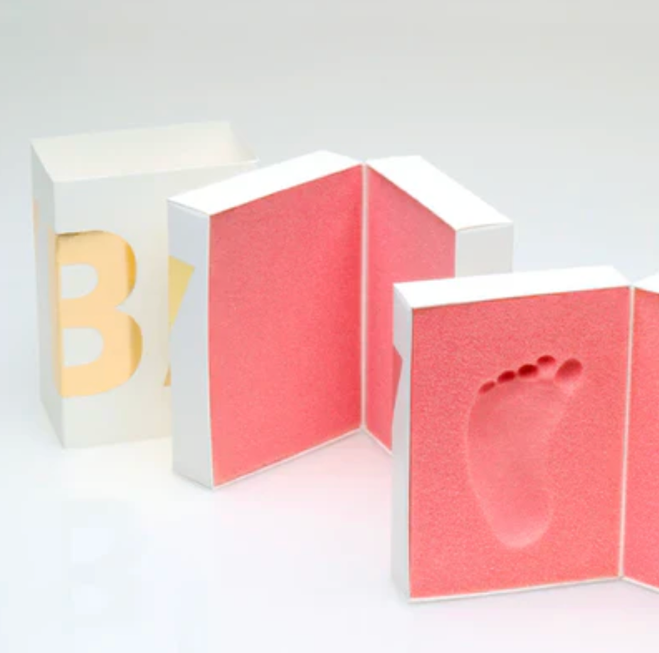 Baby Fußabdruck-Set | Erinnerungs-Box von Marlies von Soden