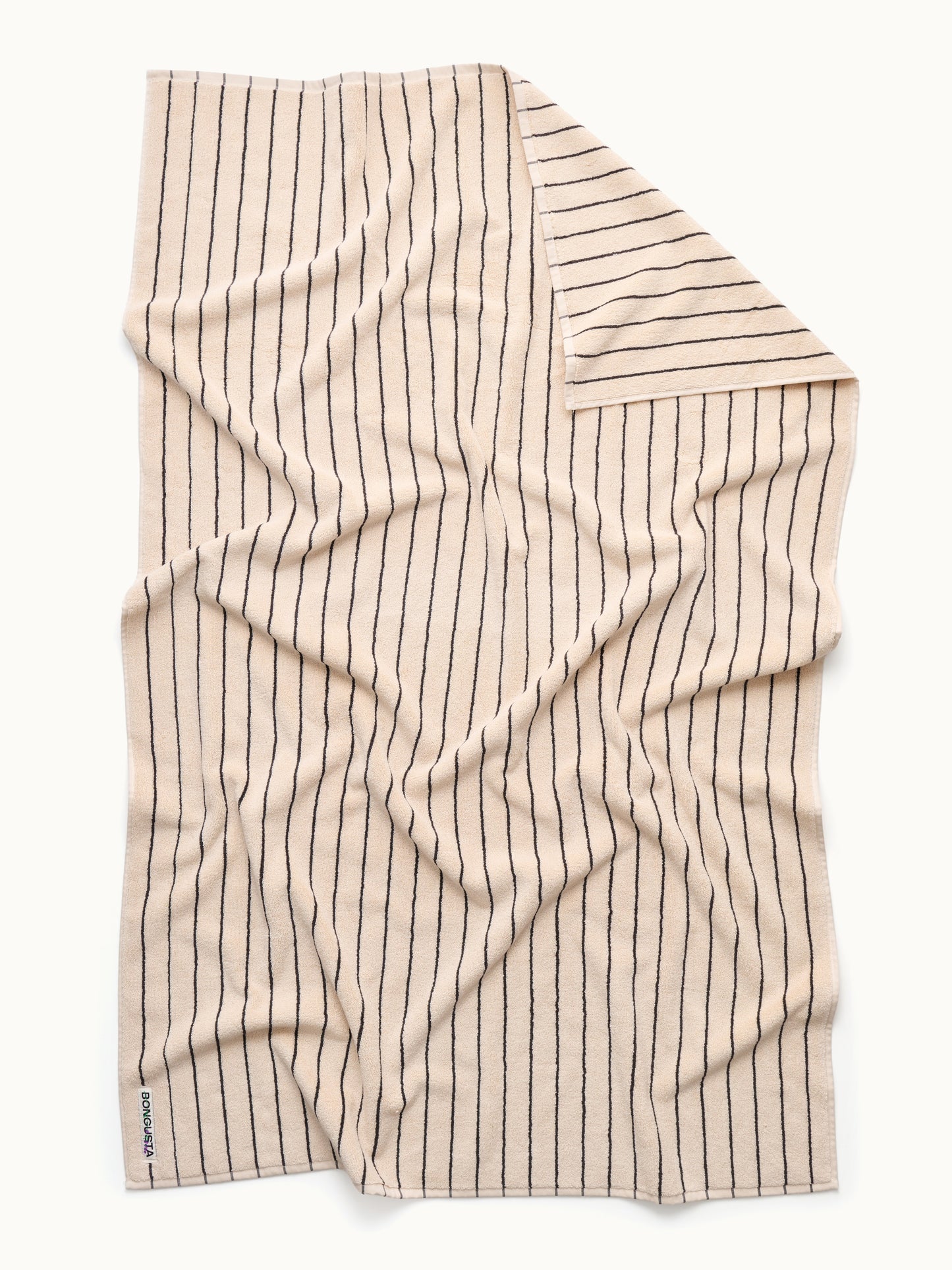 Naram Handtuch | Creme & Ink von Bongusta