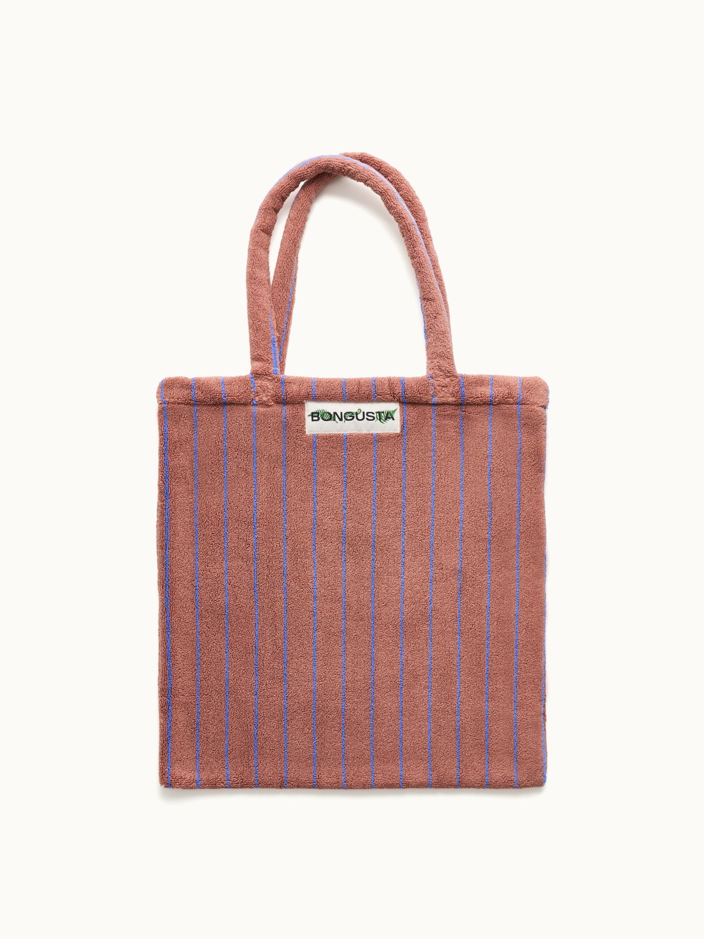 Naram Tote Bag | Camel & Ultramarine