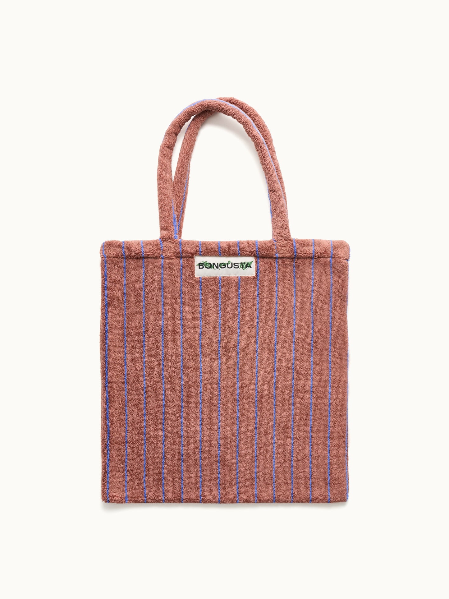 Naram Tote Bag | Camel & Ultramarine