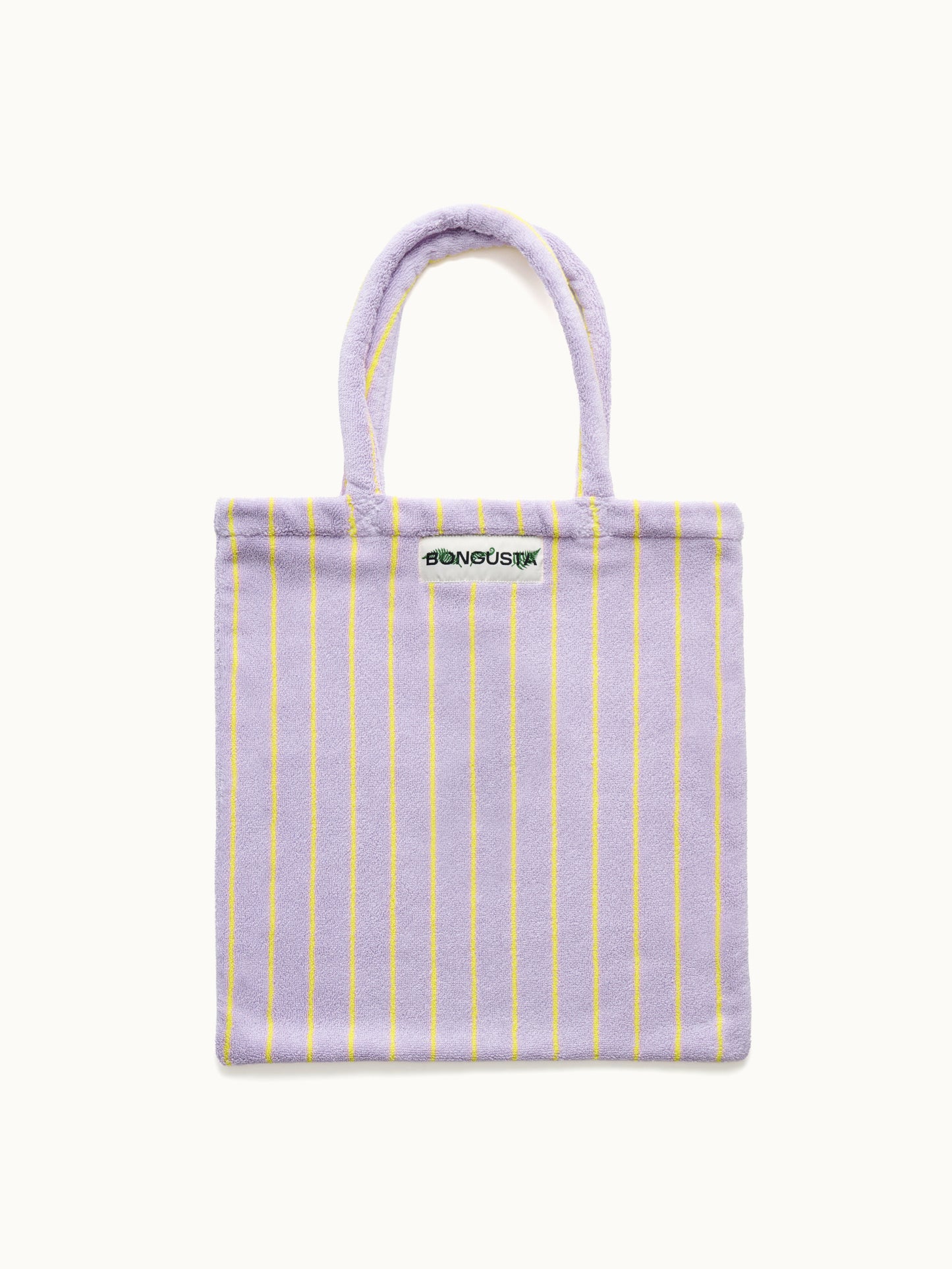 Naram Tote Bag | Lilac & Neon Yellow