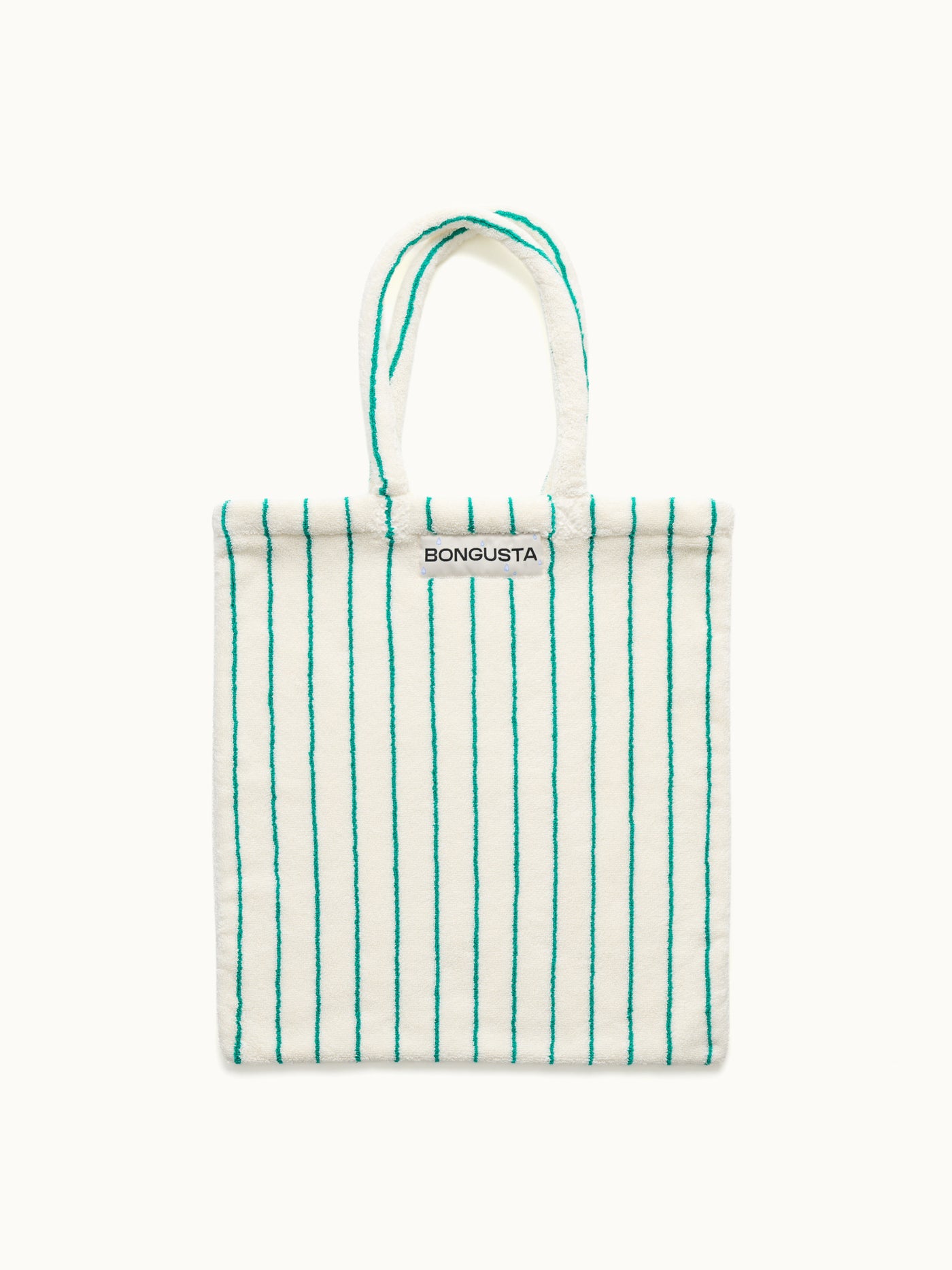 Naram Tote Bag | Pure White & Grass