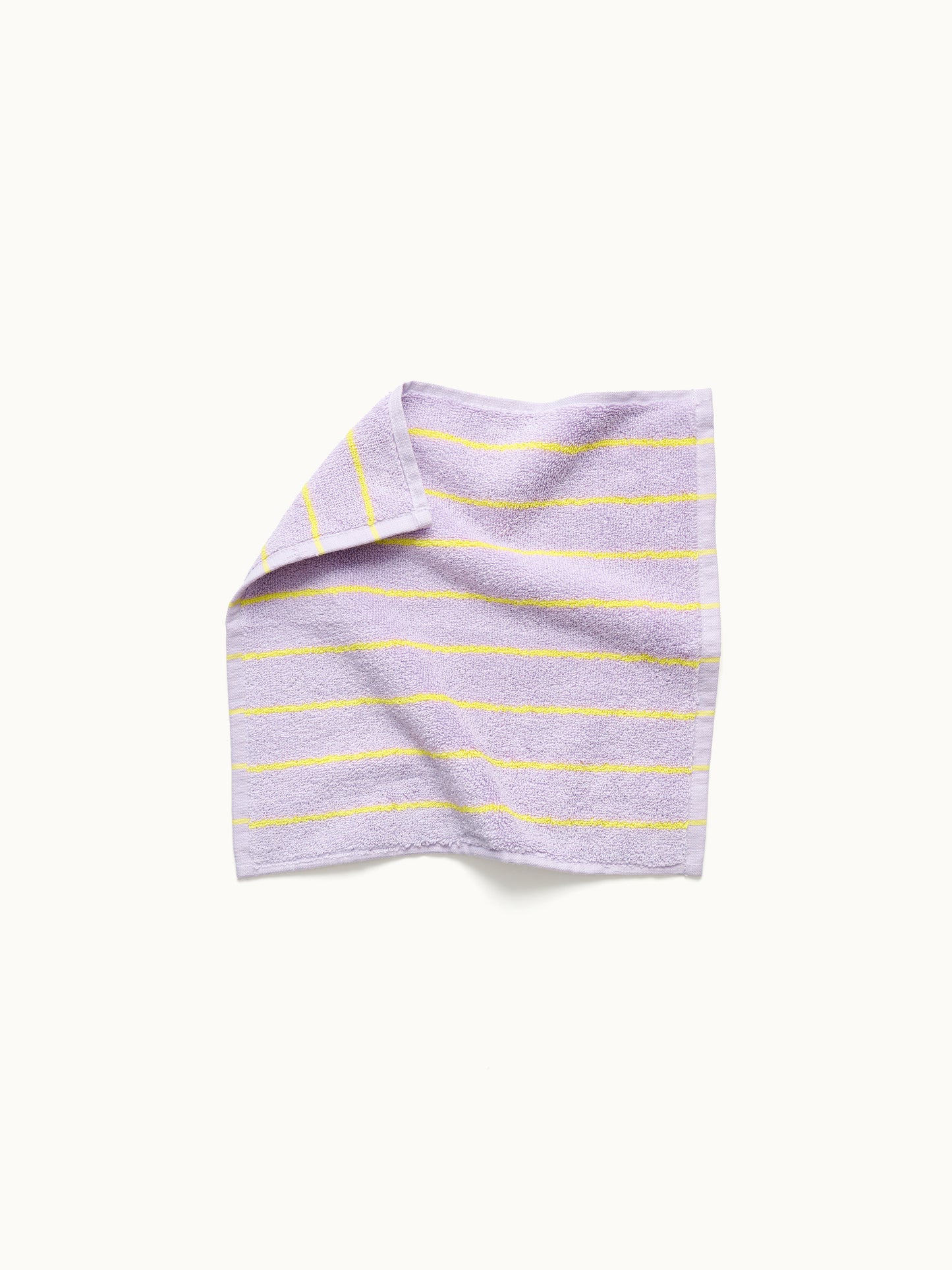 Naram Handtuch | Lilac & Neon Yellow von Bongusta