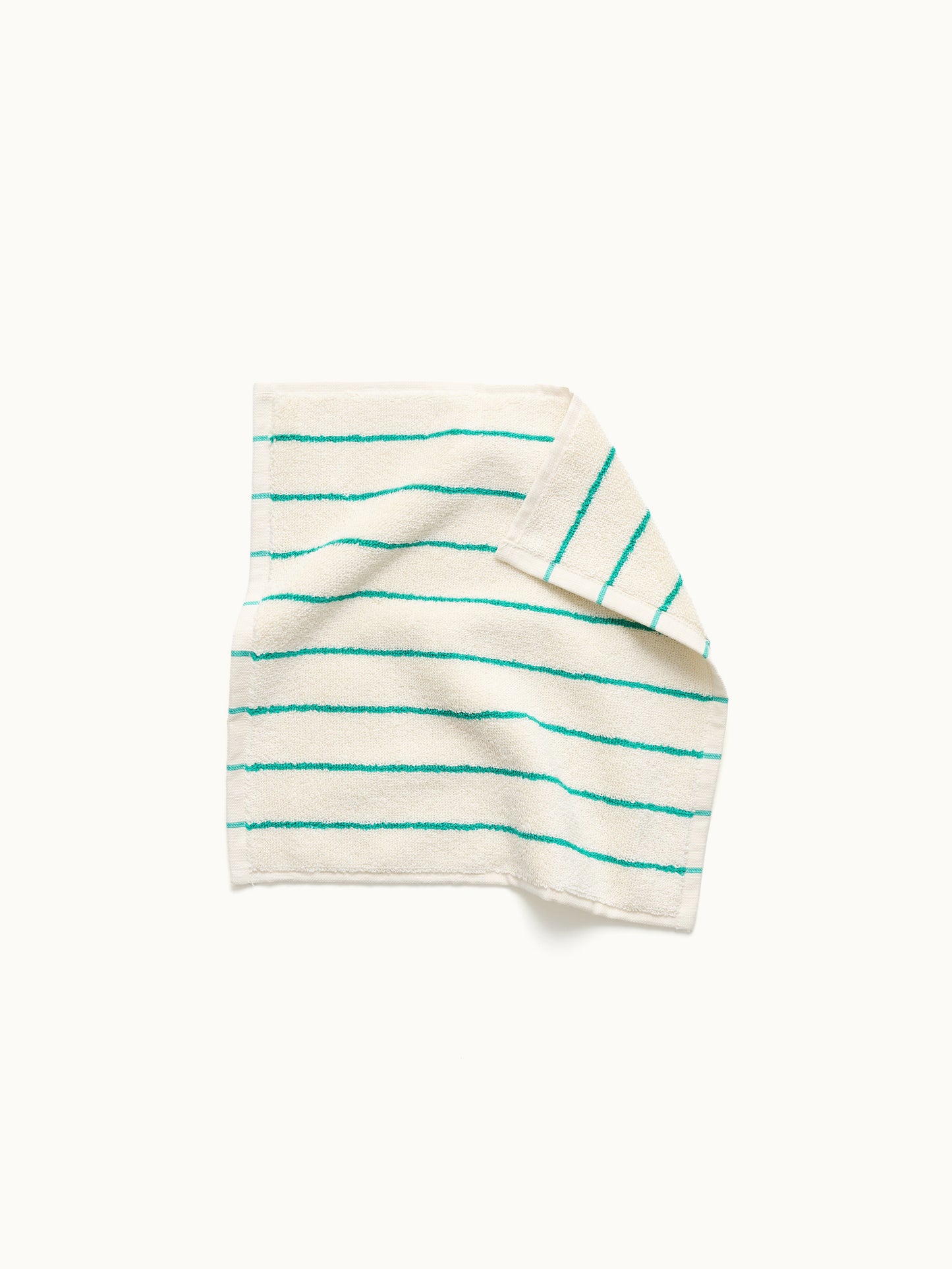 Naram Handtuch | Pure White & Grass von Bongusta