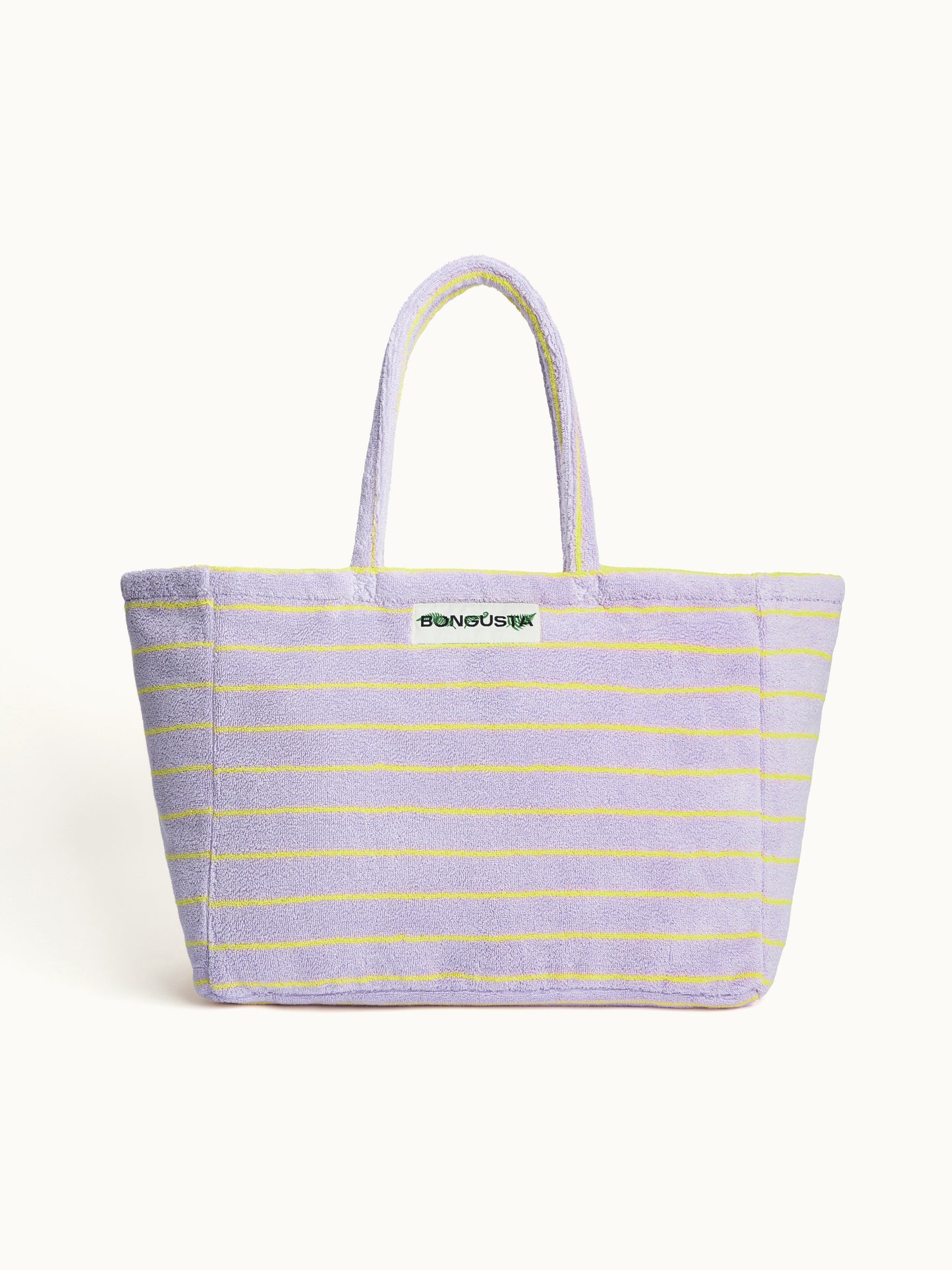 Naram Weekend Bag | Lilac & Neon Yellow von Bongusta